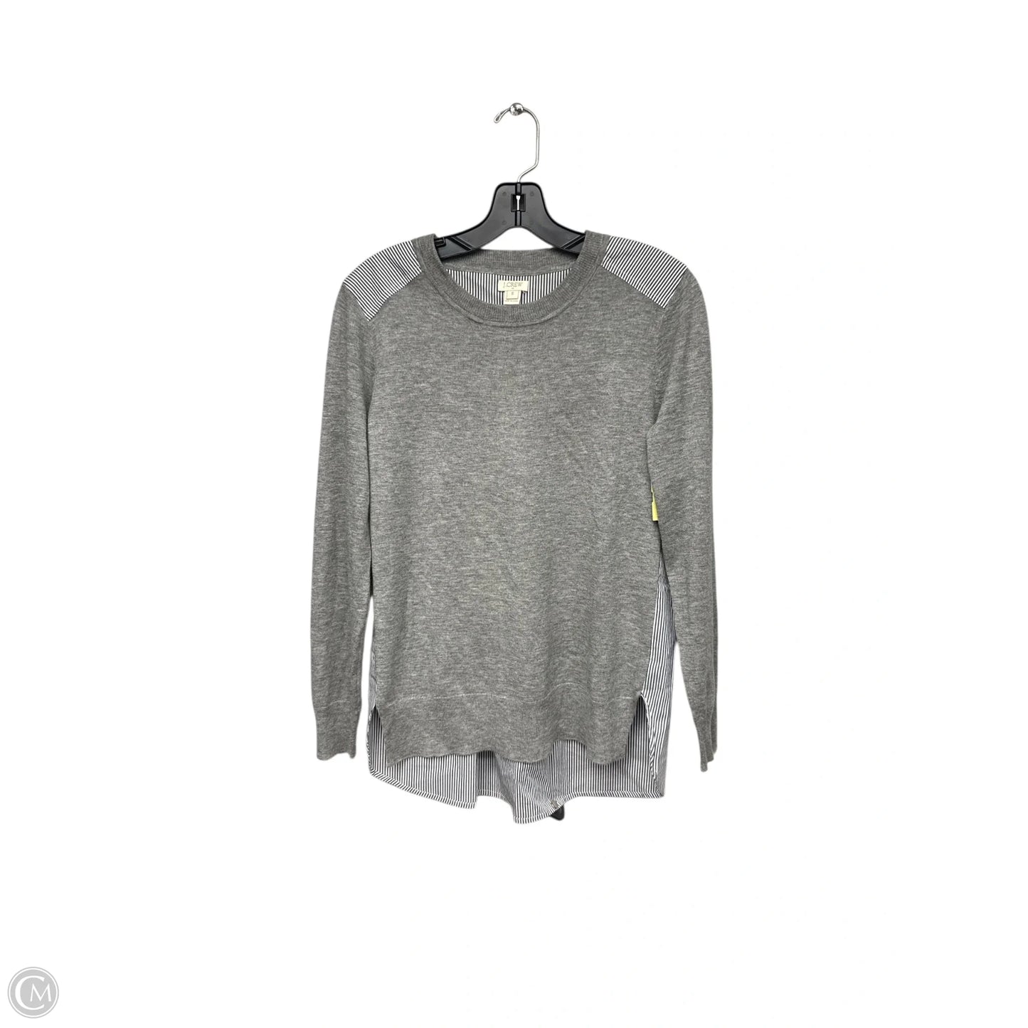 Top Long Sleeve By J. Crew In Grey, Size: S
