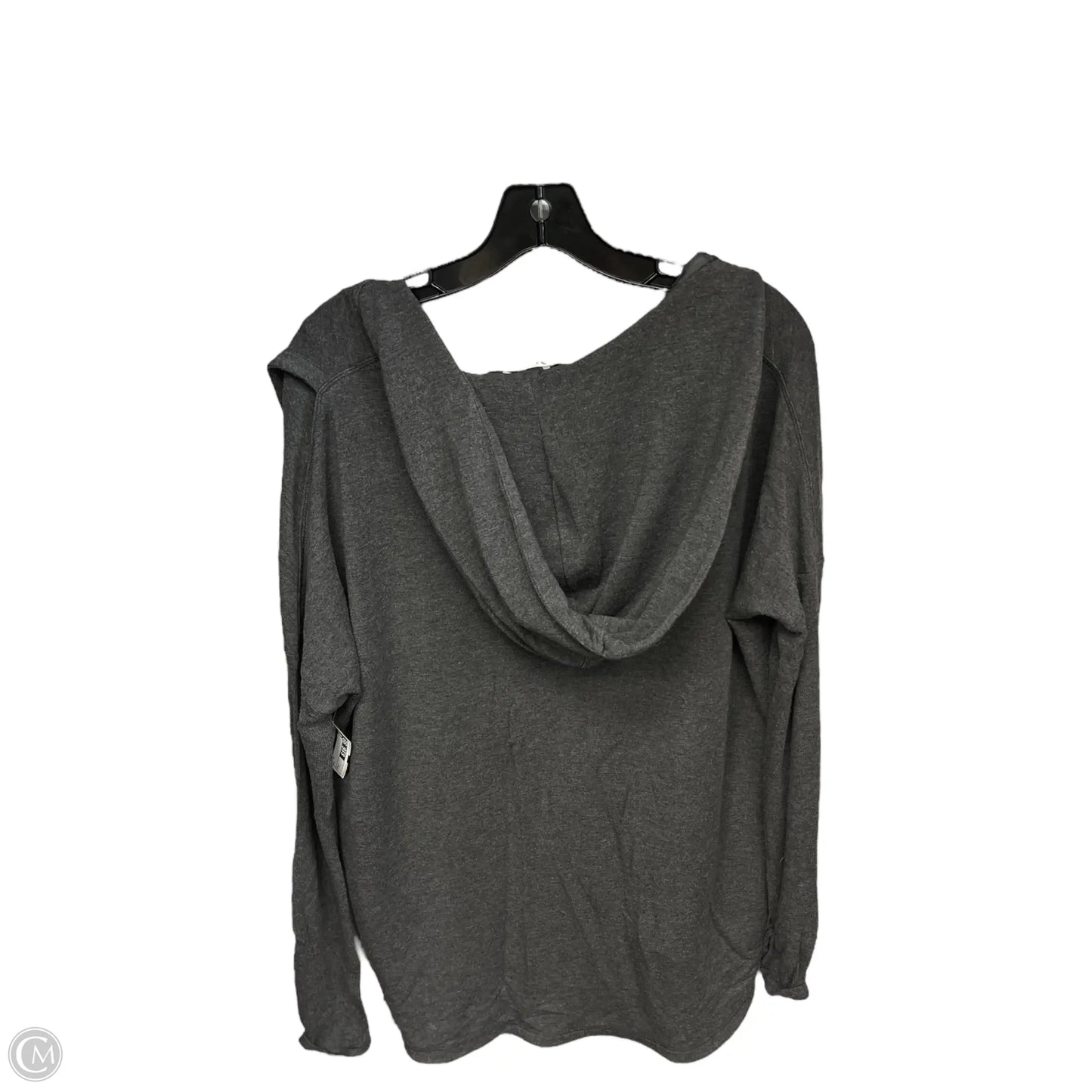 Top Long Sleeve By Athleta In Grey, Size: S