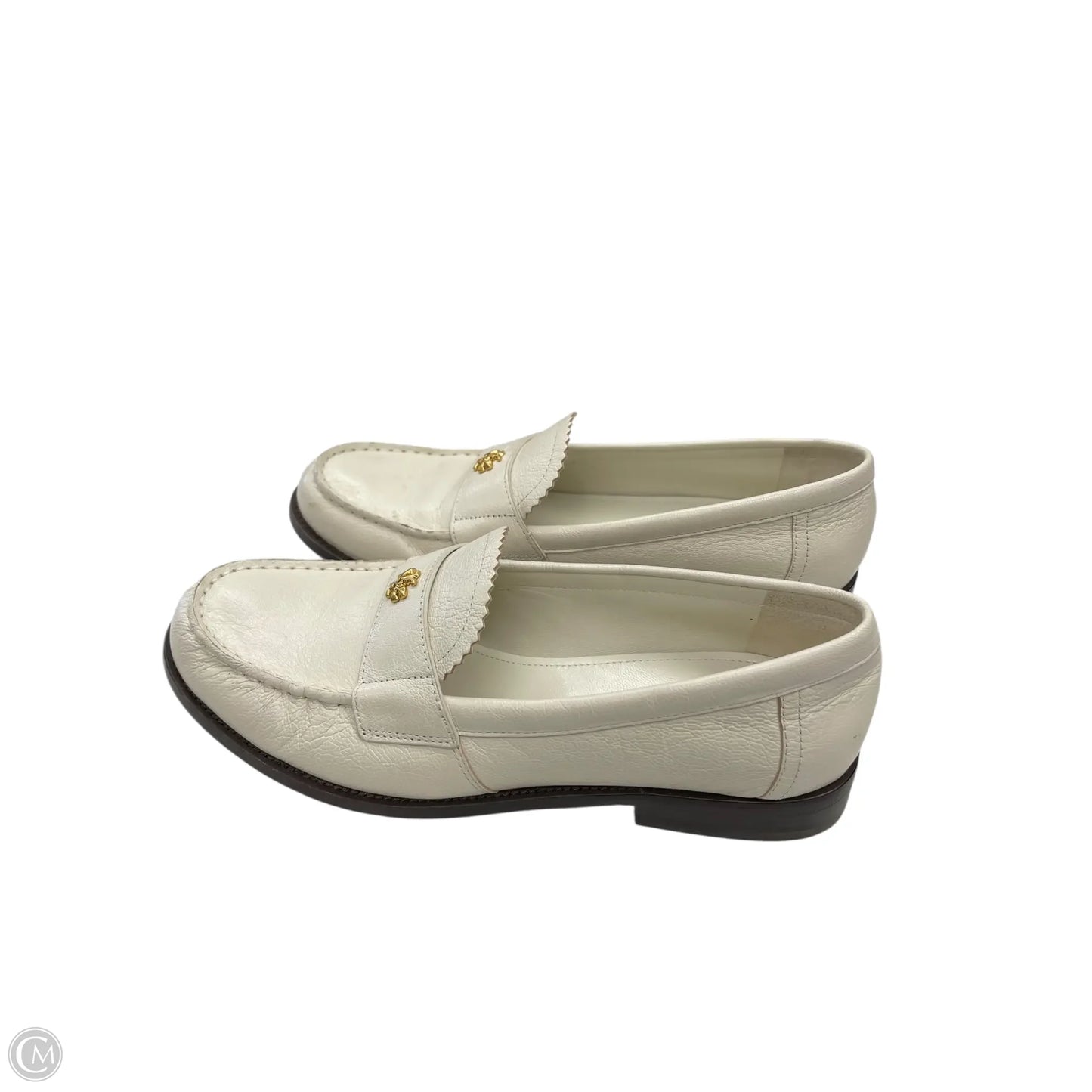 Shoes Designer By Tory Burch In Ivory, Size: 8