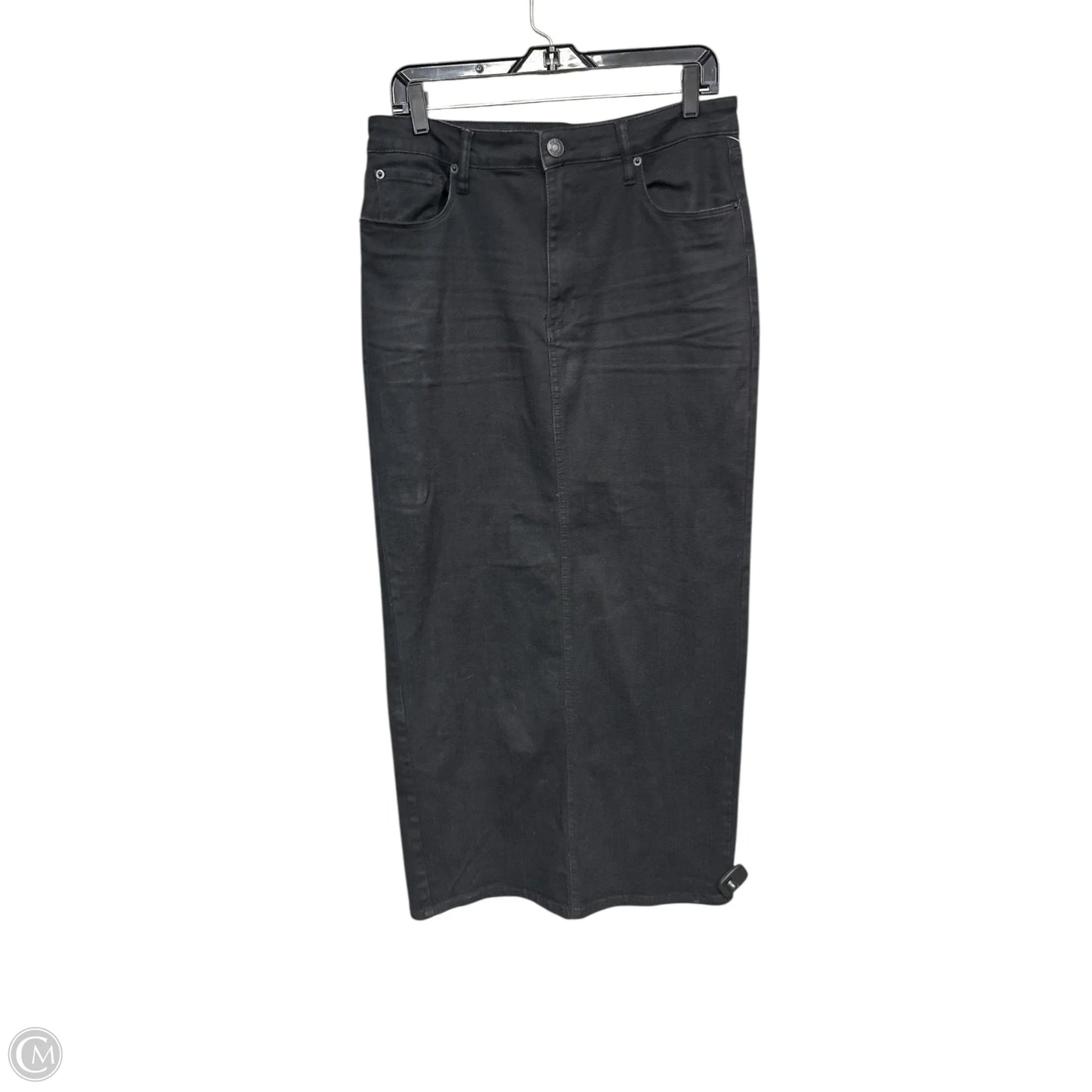 Skirt Maxi By Sts Blue In Black Denim, Size: 30