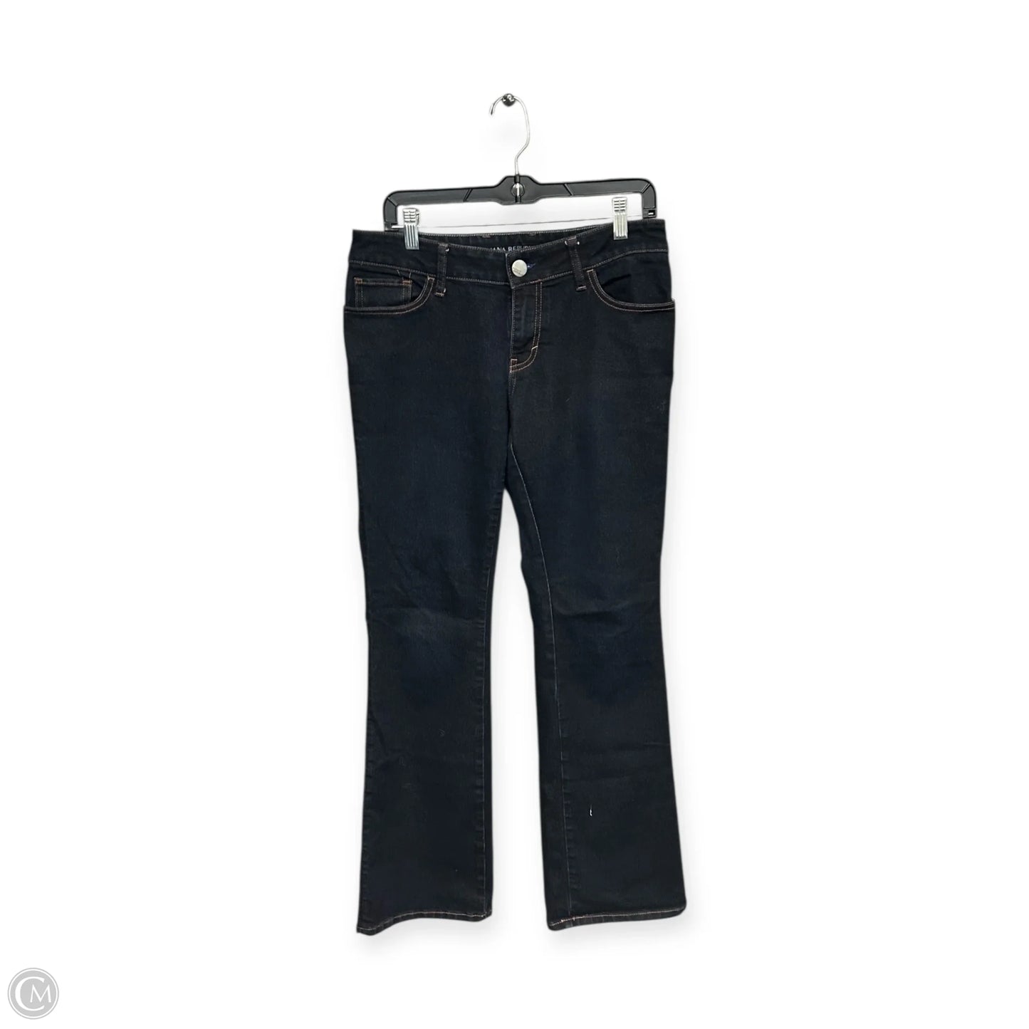 Jeans Boot Cut By Banana Republic In Blue Denim, Size: 8