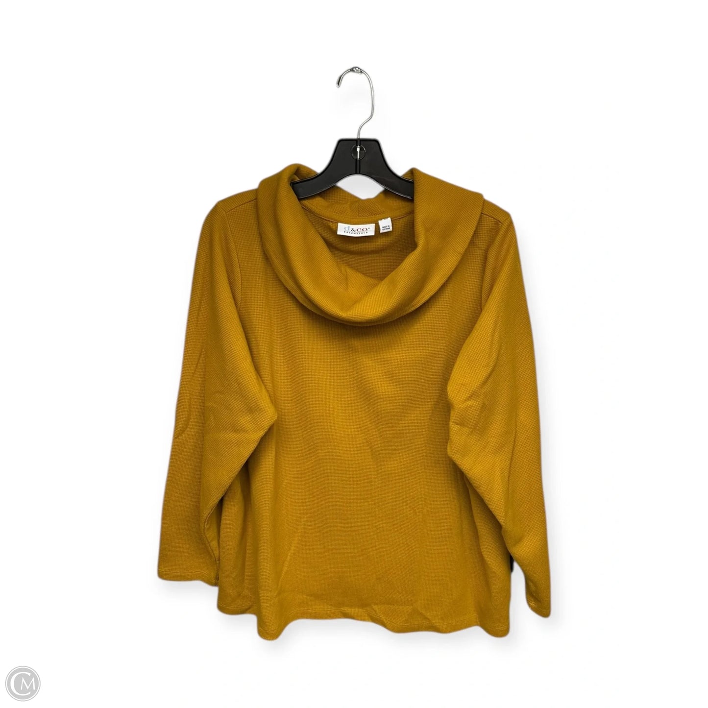 Sweater By D&co. In Yellow, Size: 2x