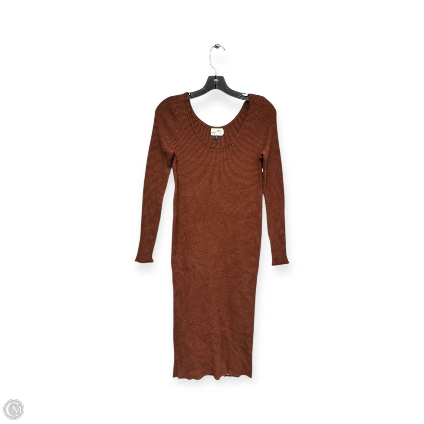 Dress Sweater By Universal Thread In Brown, Size: Xl