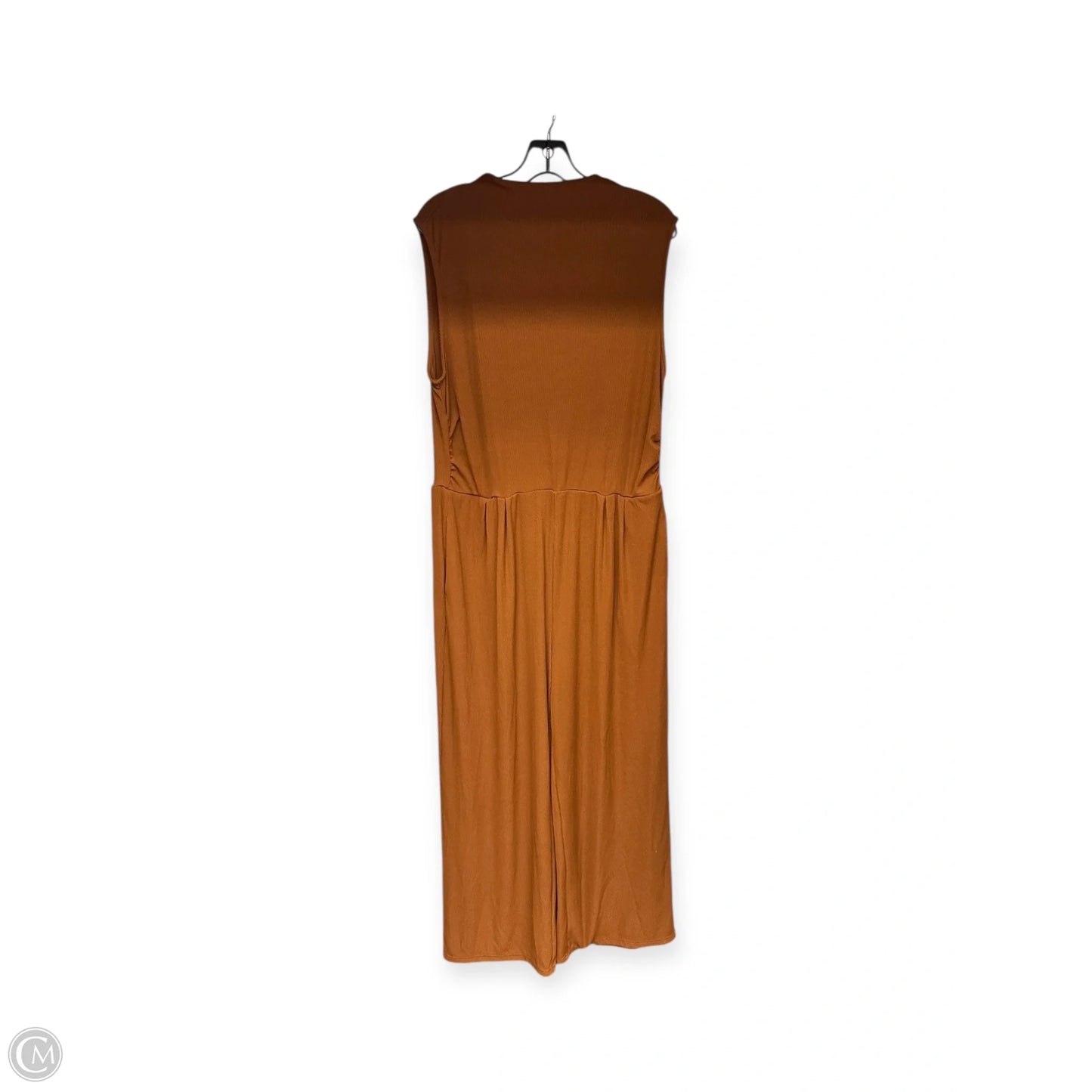 Jumpsuit By Clothes Mentor In Brown, Size: Xxl