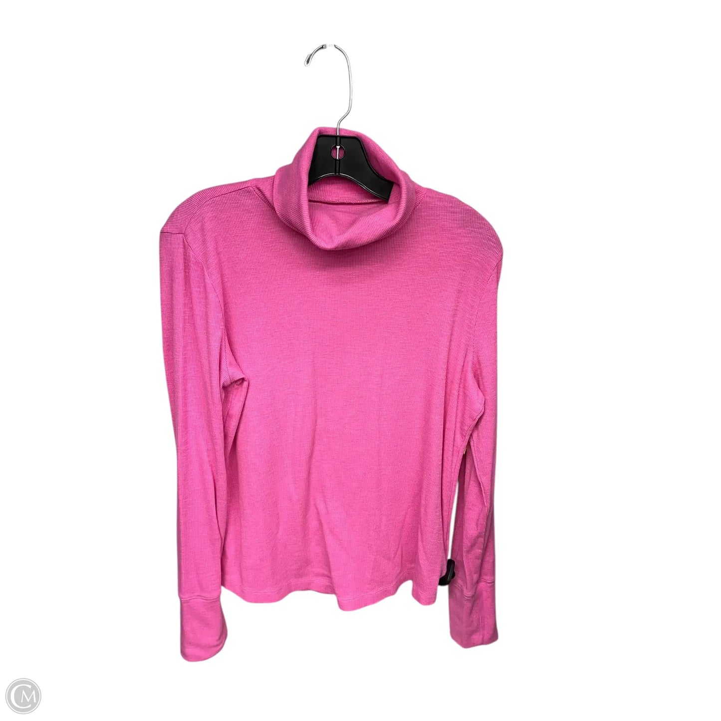 Top Long Sleeve By Gap In Pink, Size: L