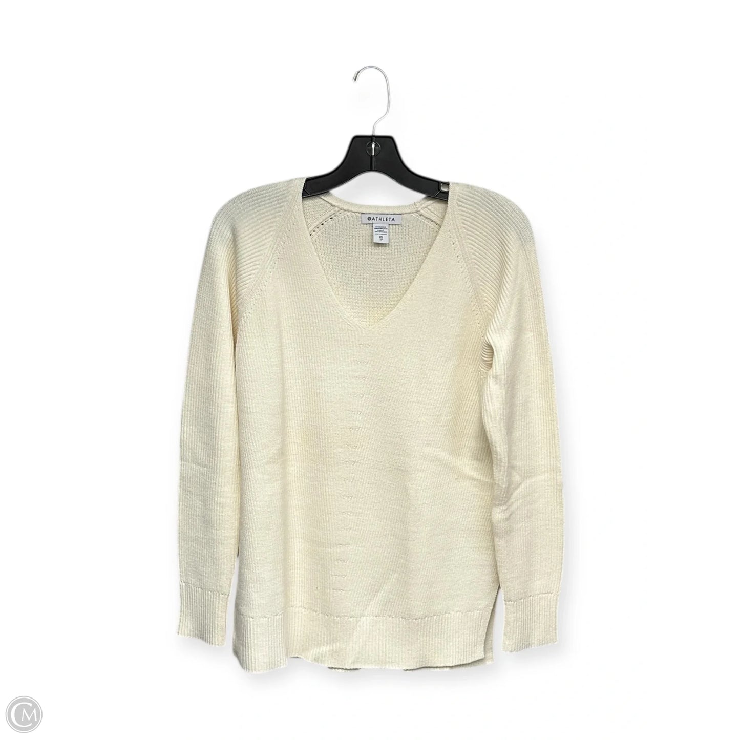 Sweater By Athleta In Cream, Size: Xs