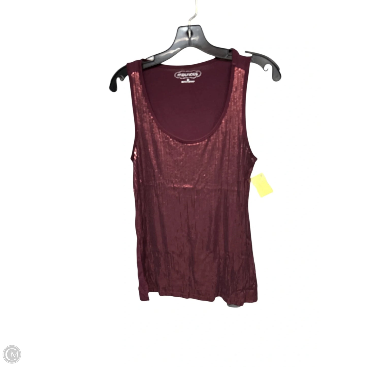 Tank Top By Maurices In Maroon, Size: M