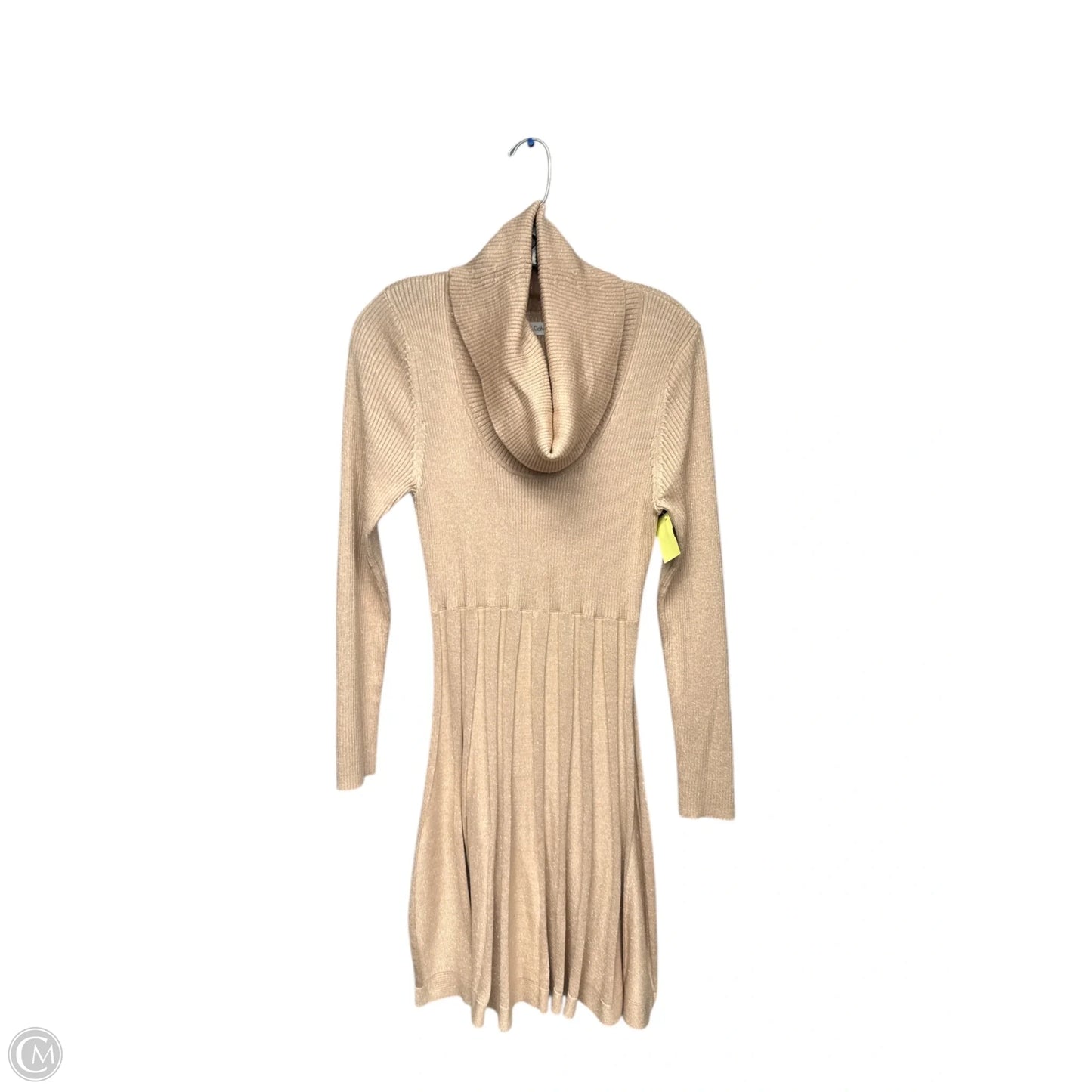 Dress Sweater By Calvin Klein In Peach, Size: M