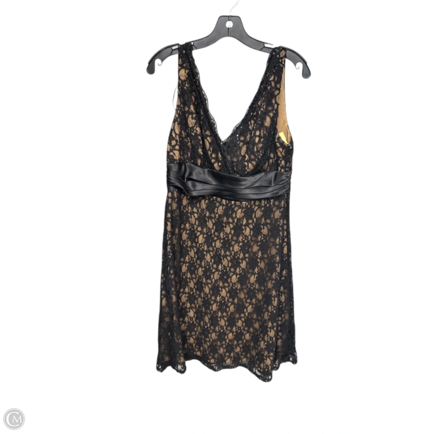 Dress Party Midi By Sl Fashions In Black, Size: 12