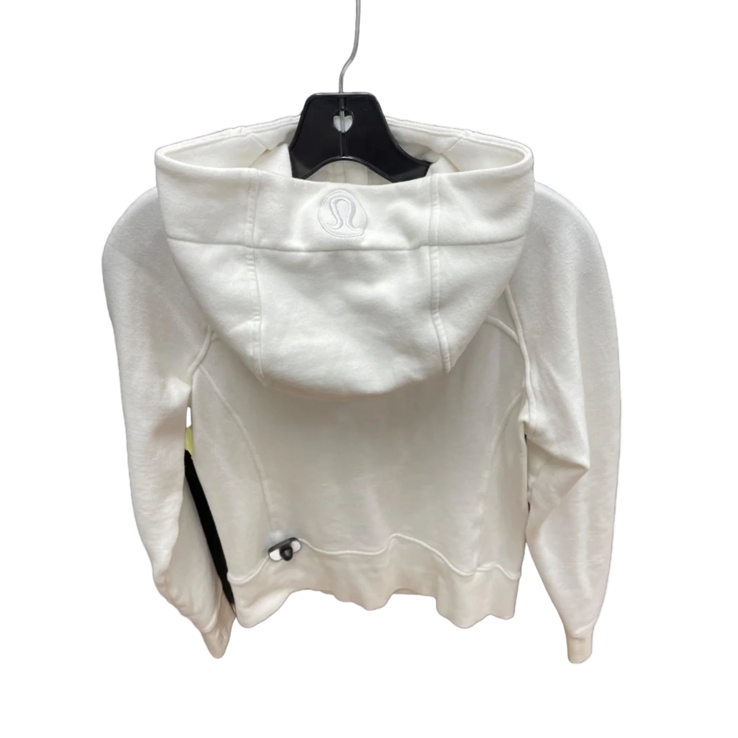 Athletic Jacket By Lululemon In White, Size: 6