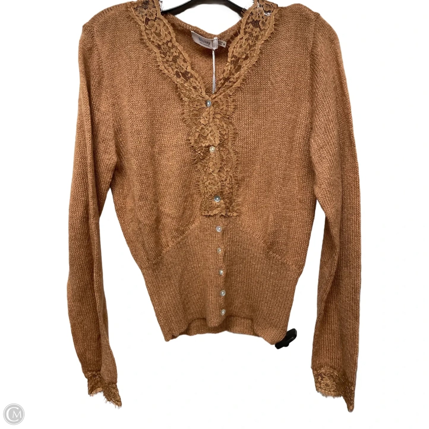 Cardigan By Bluivy In Brown, Size: M