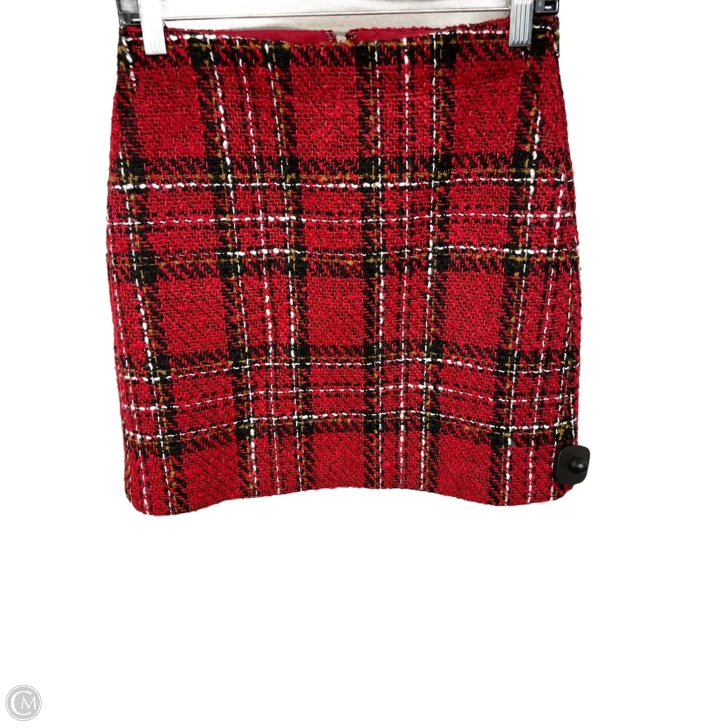 Skirt Midi By Loft In Plaid Pattern, Size: 2p