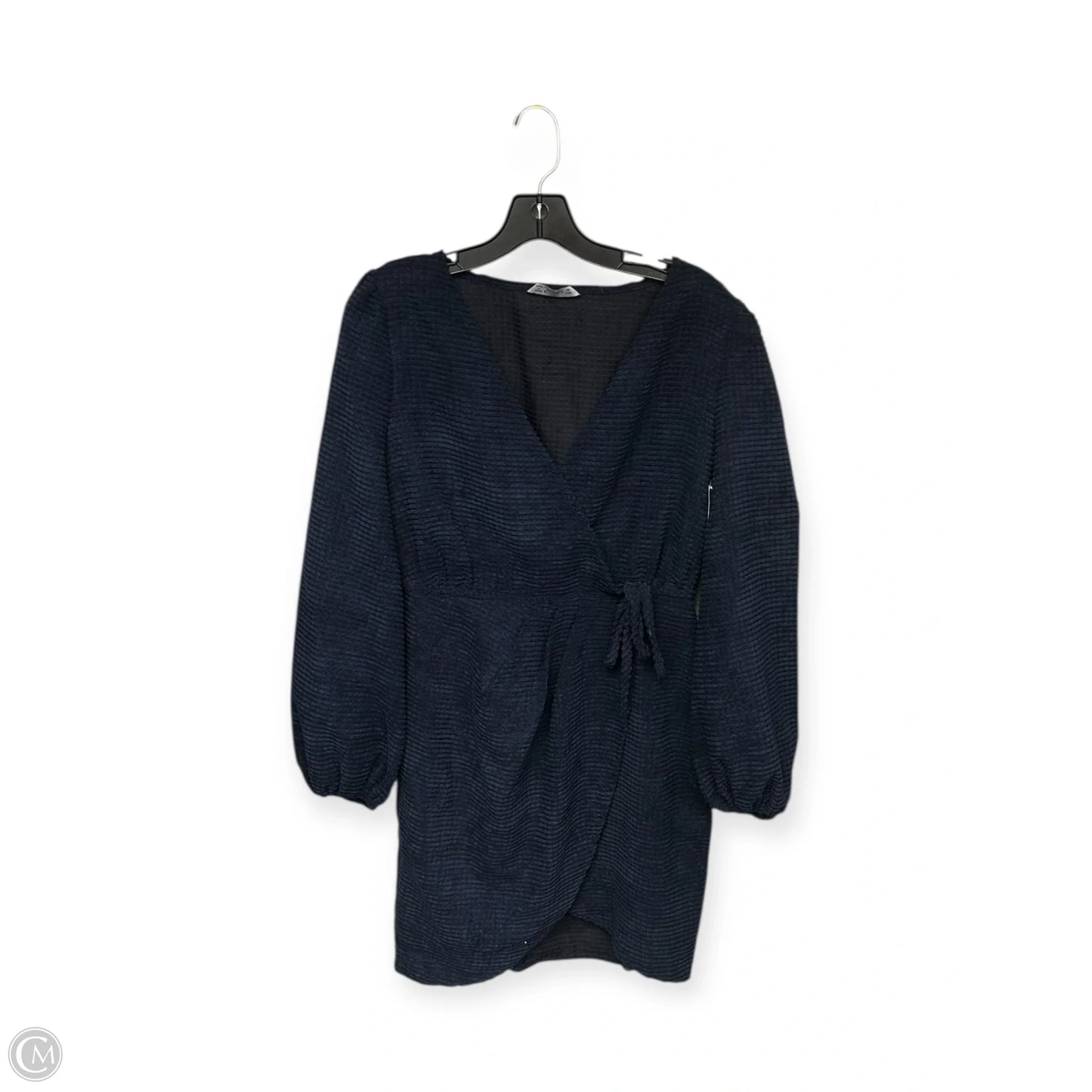 Dress Casual Midi By Simplee In Navy, Size: M