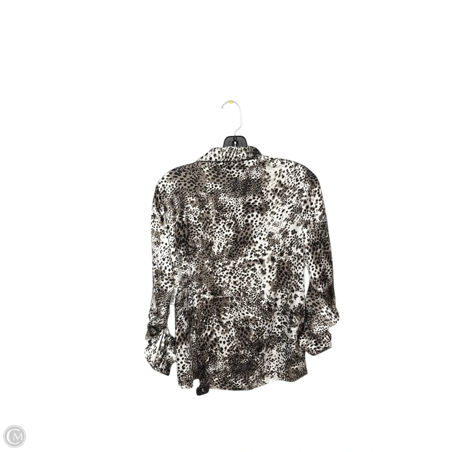 Top 3/4 Sleeve By Clothes Mentor In Animal Print, Size: M