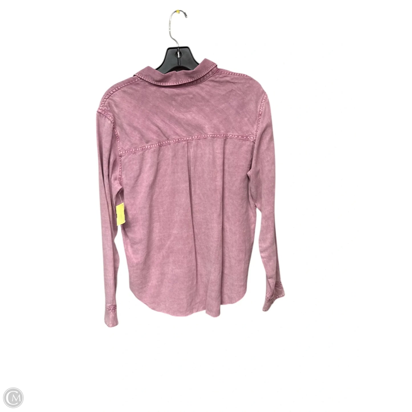 Top Long Sleeve By Rails In Pink, Size: M