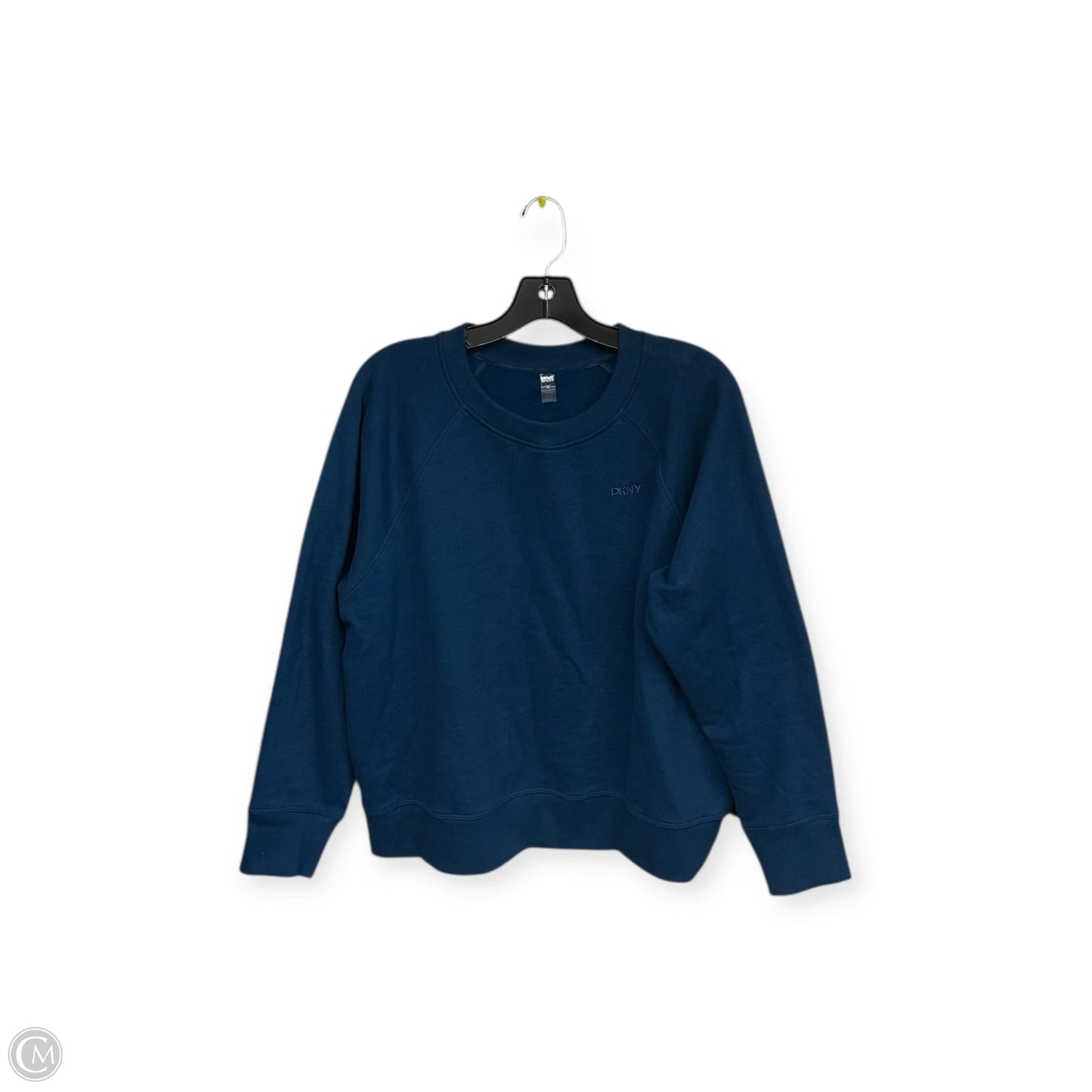 Sweatshirt Crewneck By Dkny In Blue, Size: L