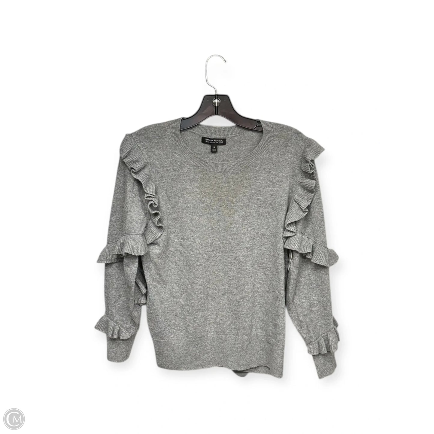 Sweater By Banana Republic In Grey, Size: S