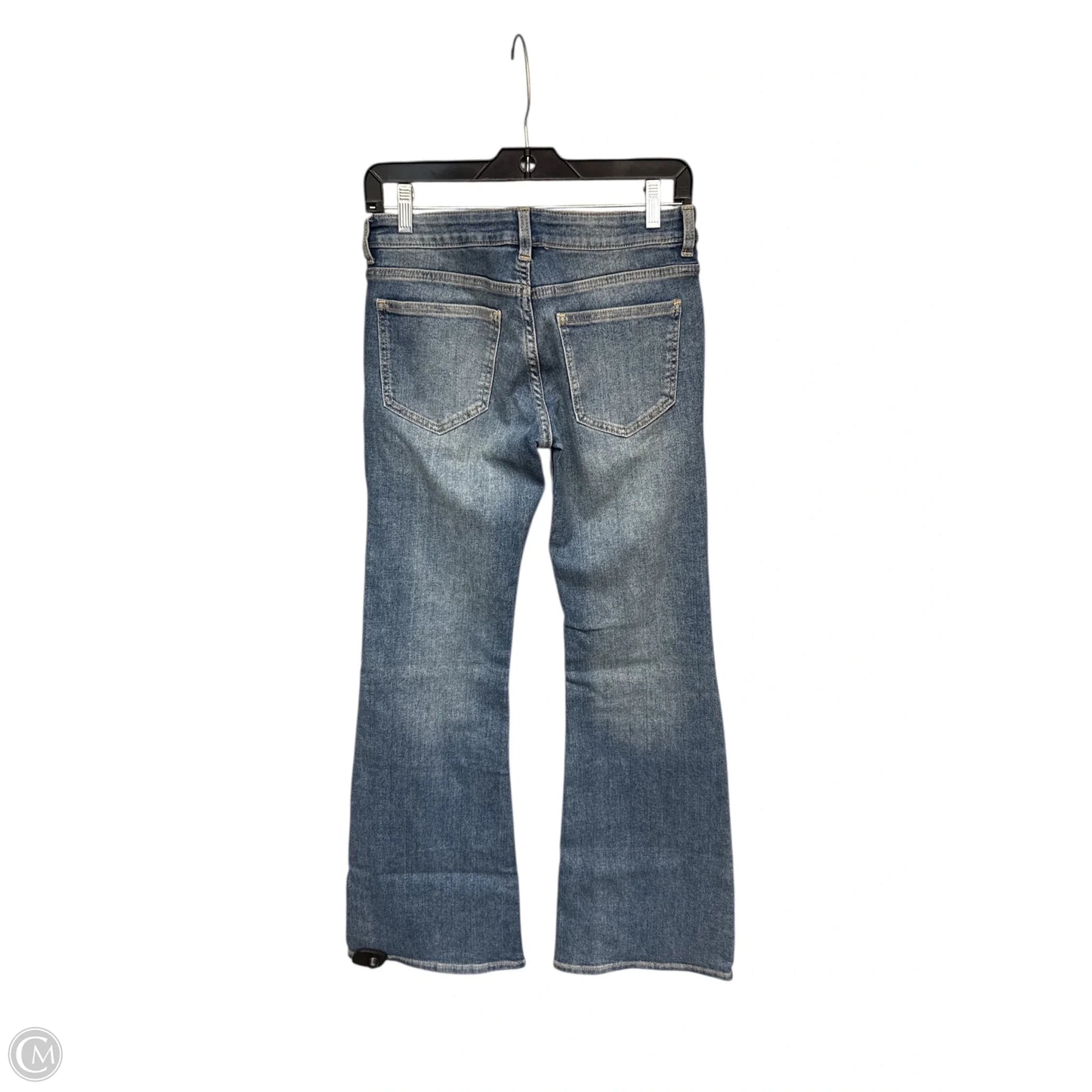 Jeans Flared By Divided In Blue Denim, Size: 4