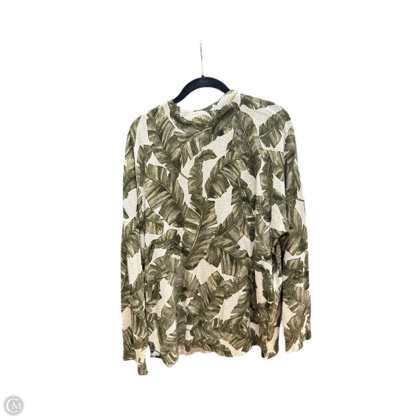 Sweater By Show Me Your Mumu In Green & White, Size: Xl