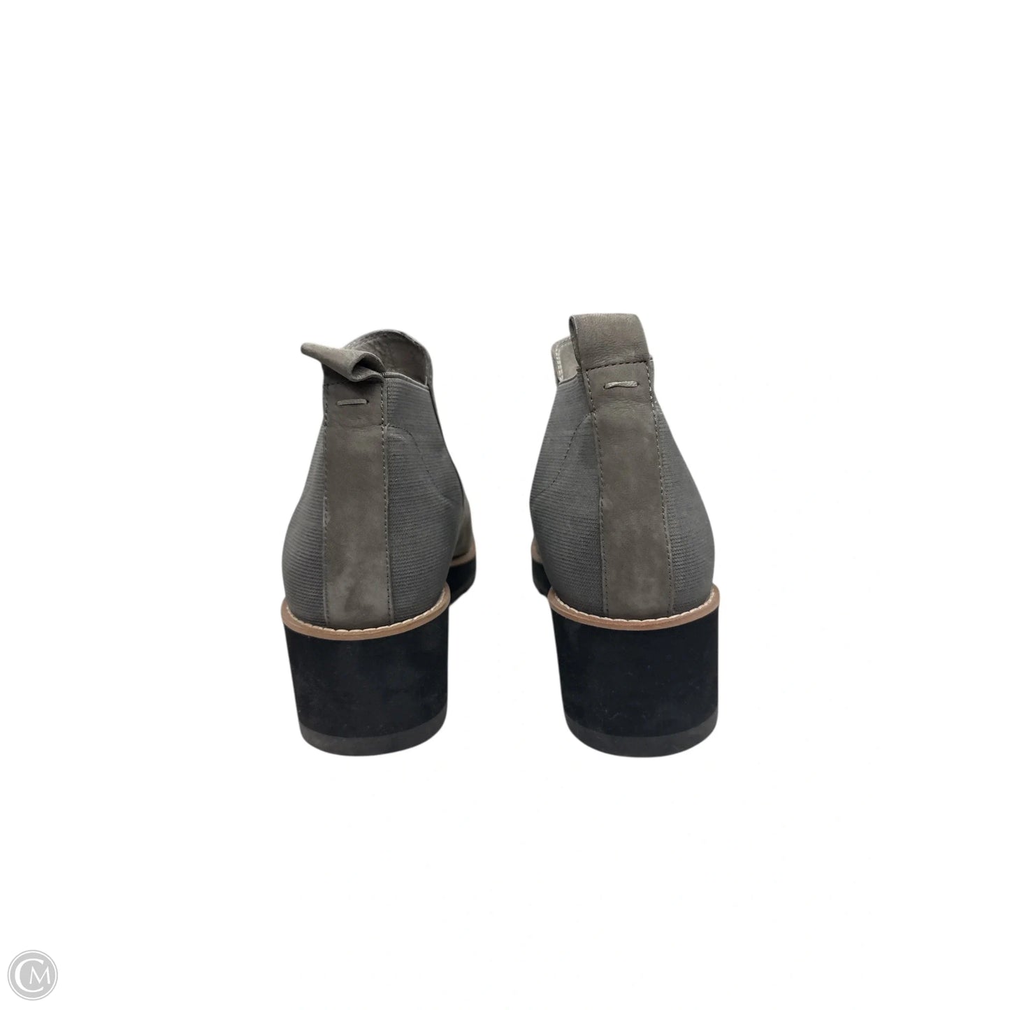 Boots Ankle Flats By Eileen Fisher In Grey, Size: 8.5