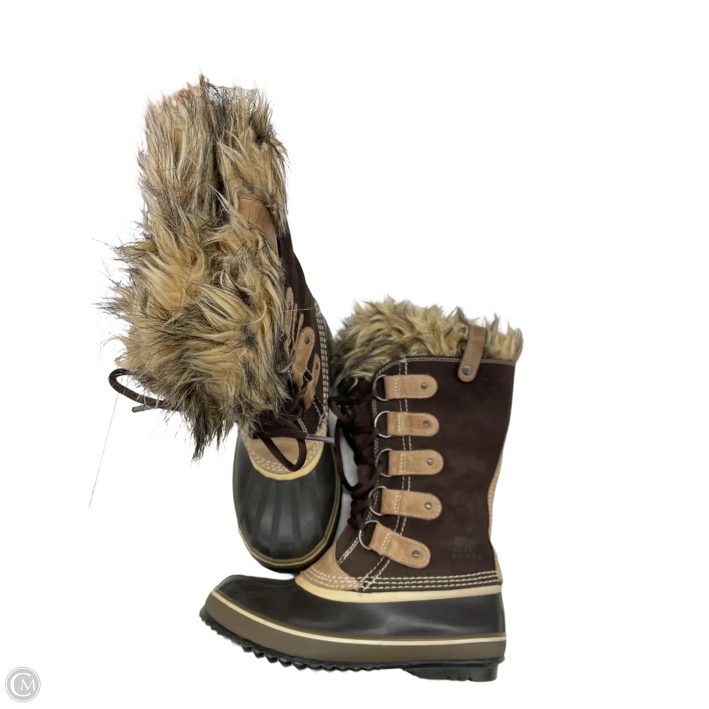 Boots Snow By Sorel In Brown, Size: 7