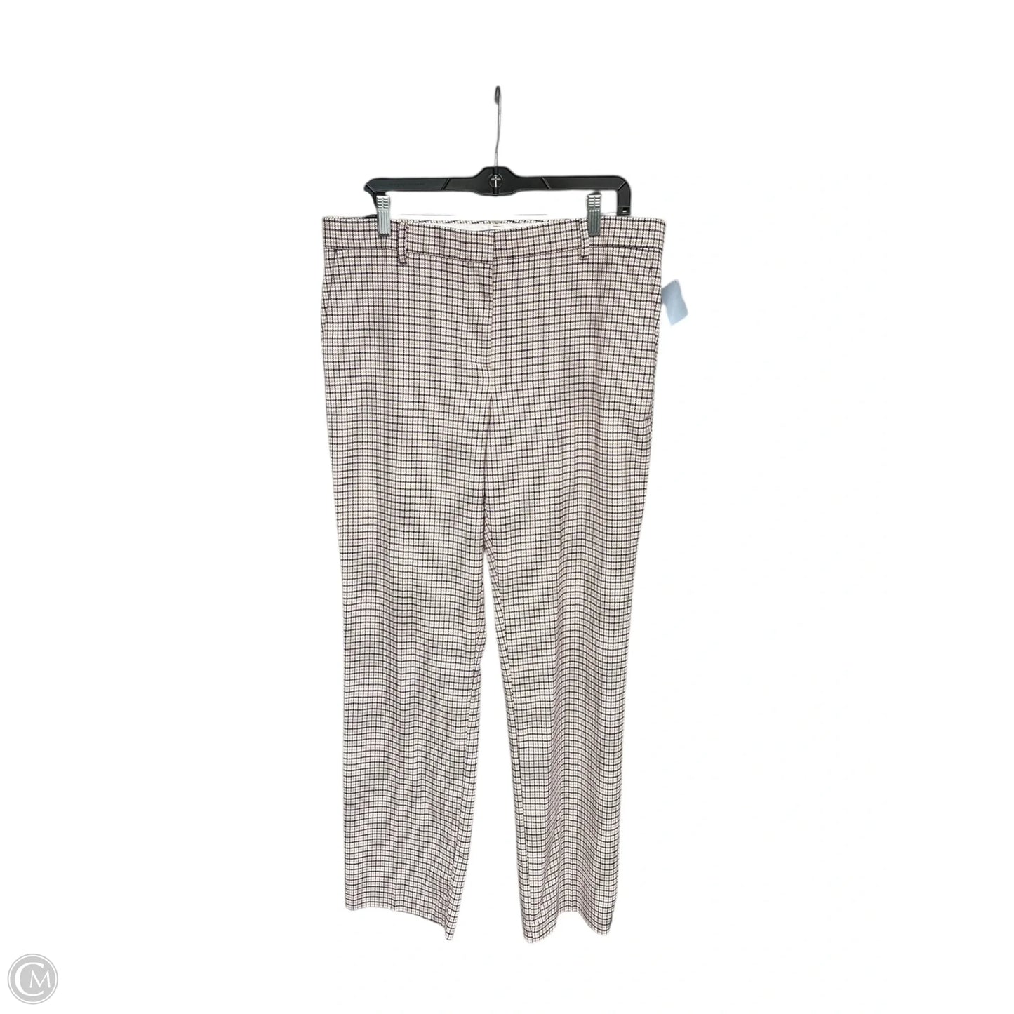 Pants Dress By Ann Taylor In Plaid Pattern, Size: 12