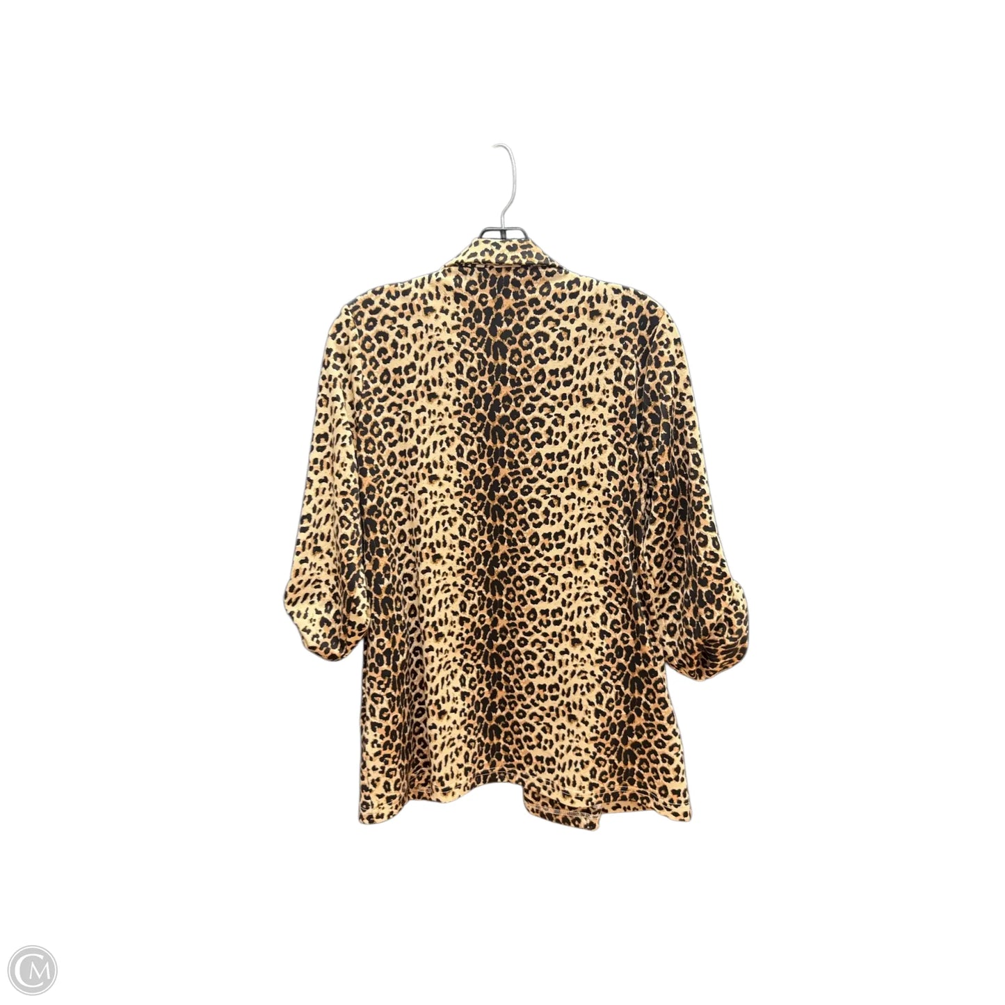 Blazer By Andree By Unit In Animal Print, Size: S