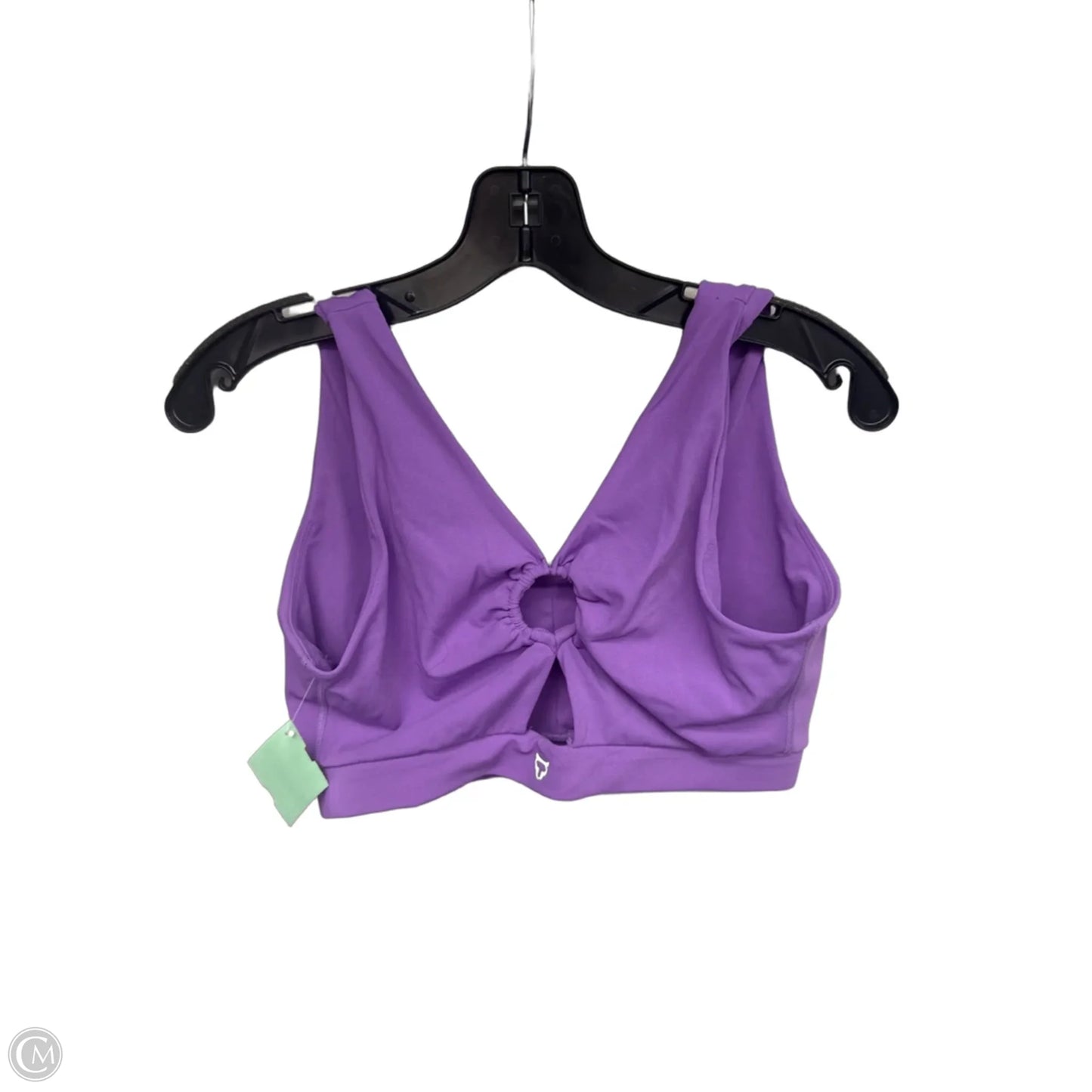Athletic Bra By Clothes Mentor In Purple, Size: M