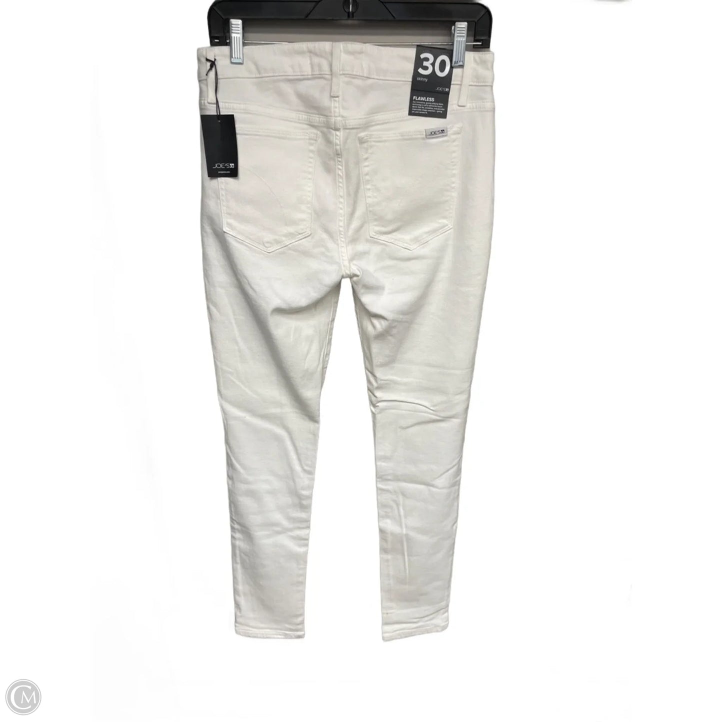 Jeans Skinny By Joes Jeans In White Denim, Size: 30