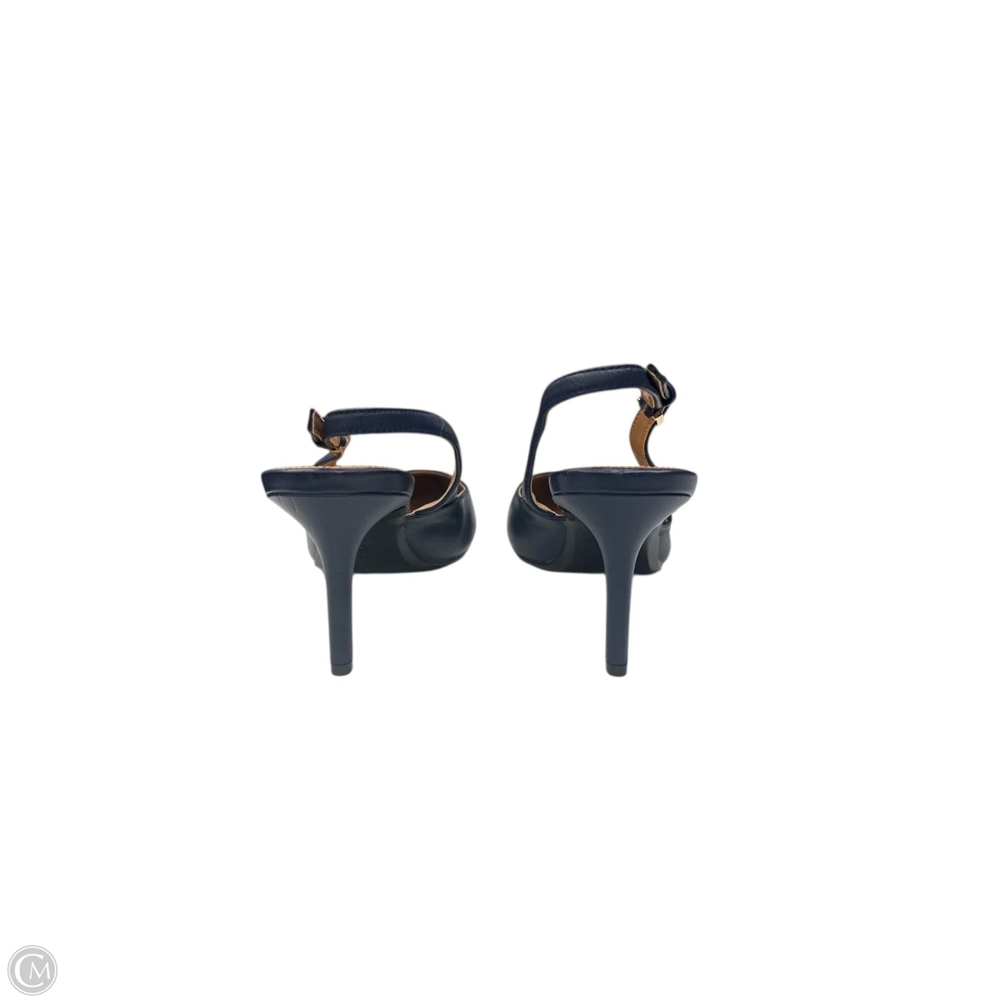 Shoes Heels Kitten By Calvin Klein In Navy, Size: 8.5