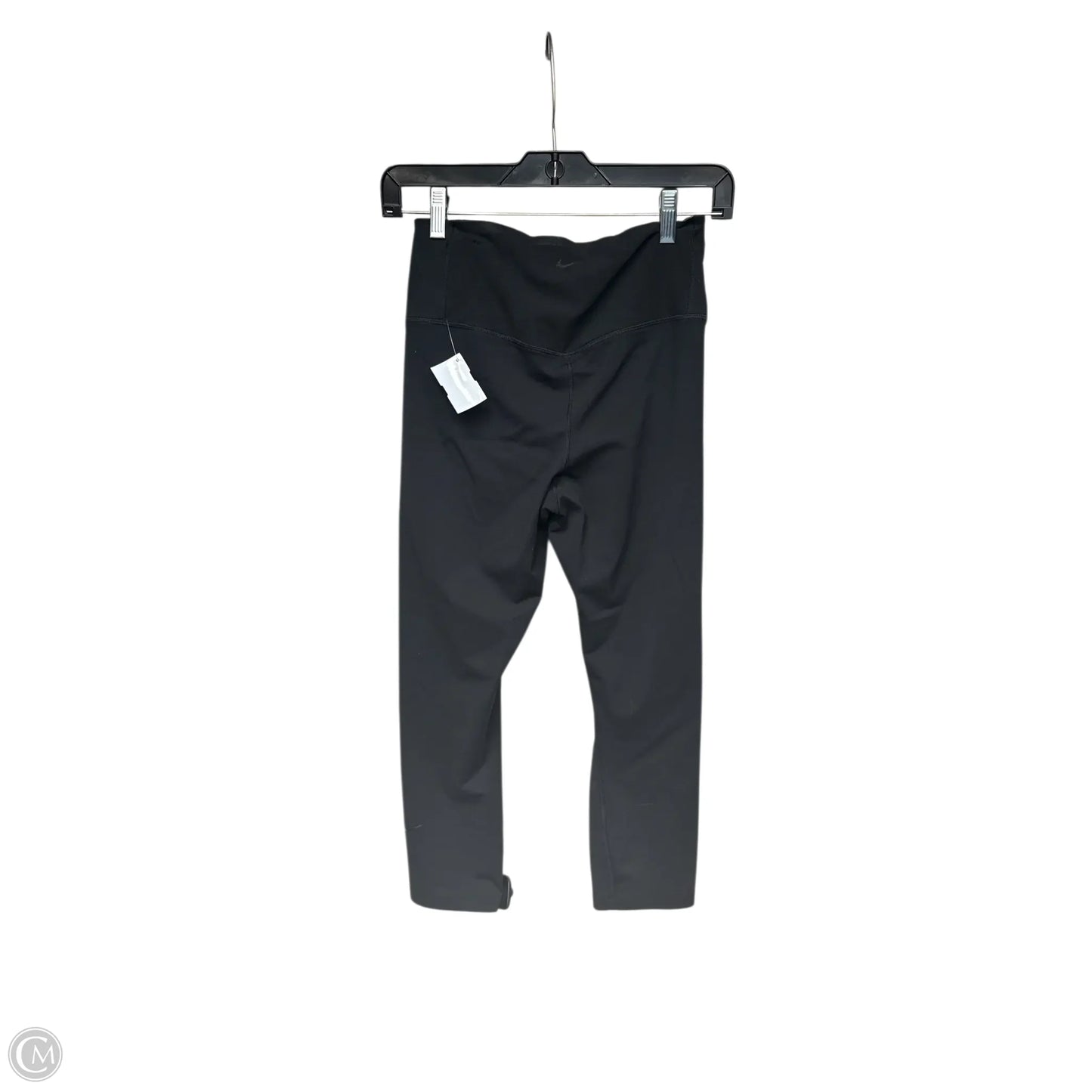 Athletic Leggings By Nike Apparel In Black, Size: M