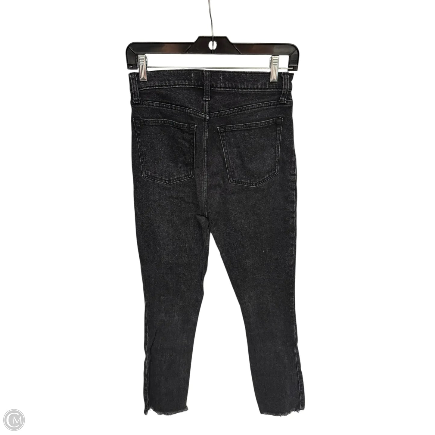 Jeans Skinny By Abercrombie And Fitch In Black Denim, Size: 2