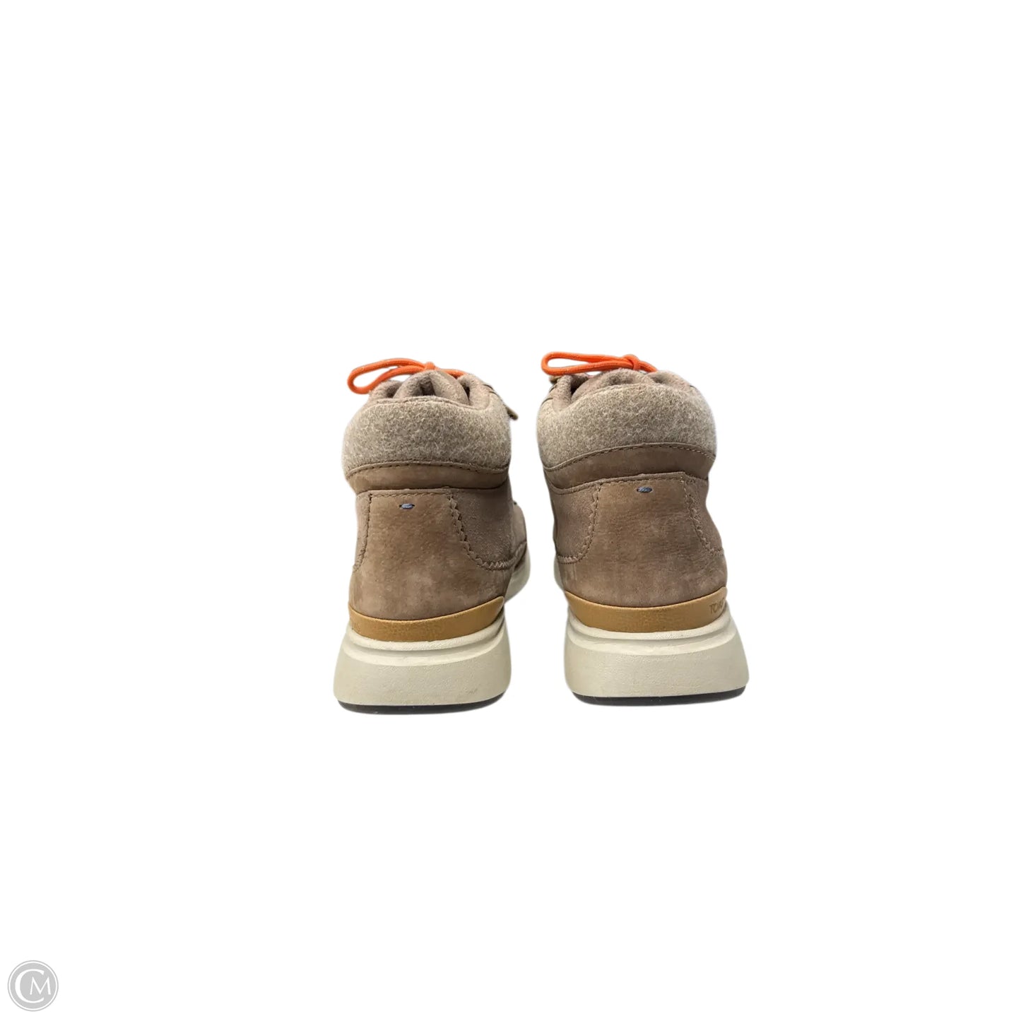 Boots Ankle Flats By Toms In Brown, Size: 7.5