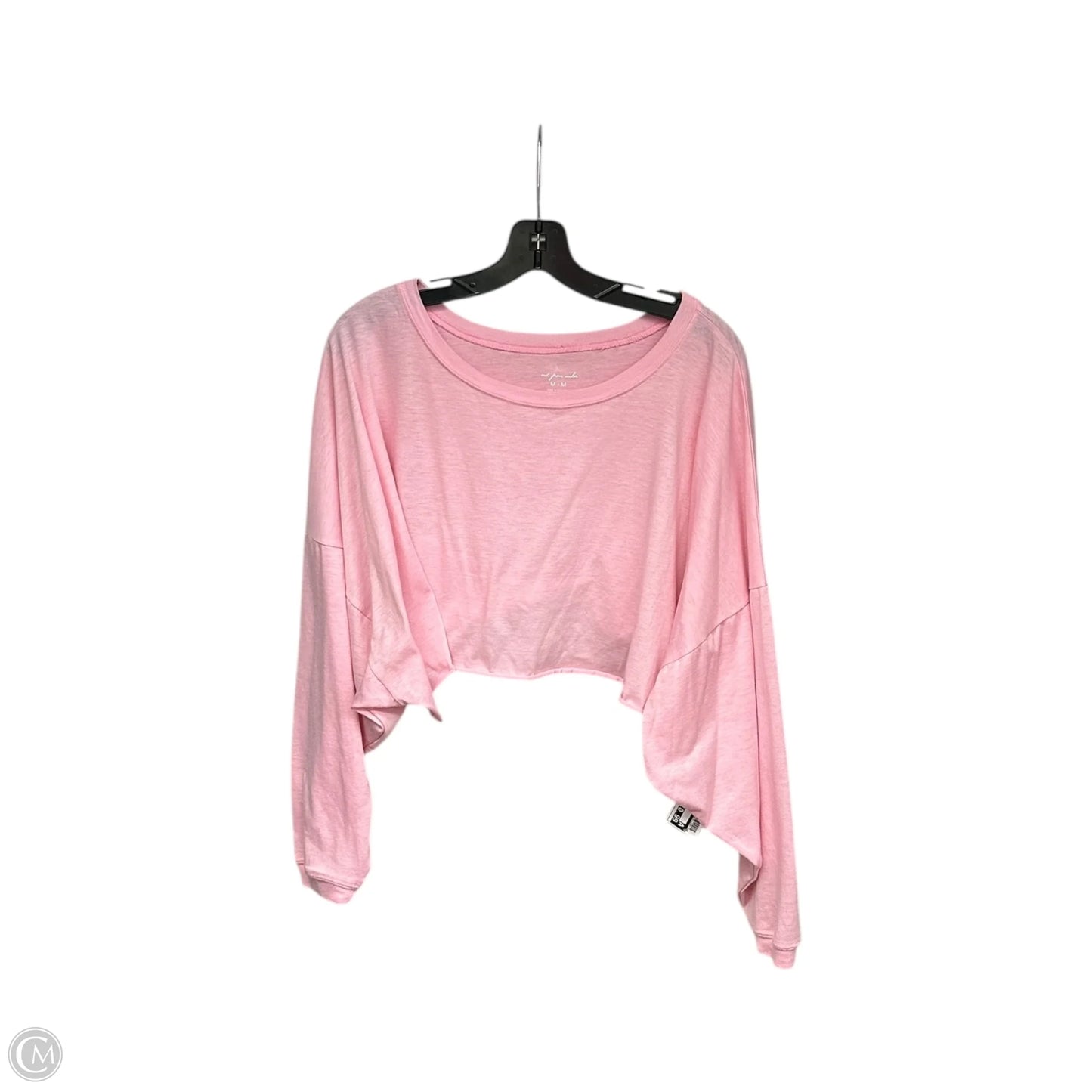 Top Long Sleeve Basic By Out From Under In Pink, Size: M