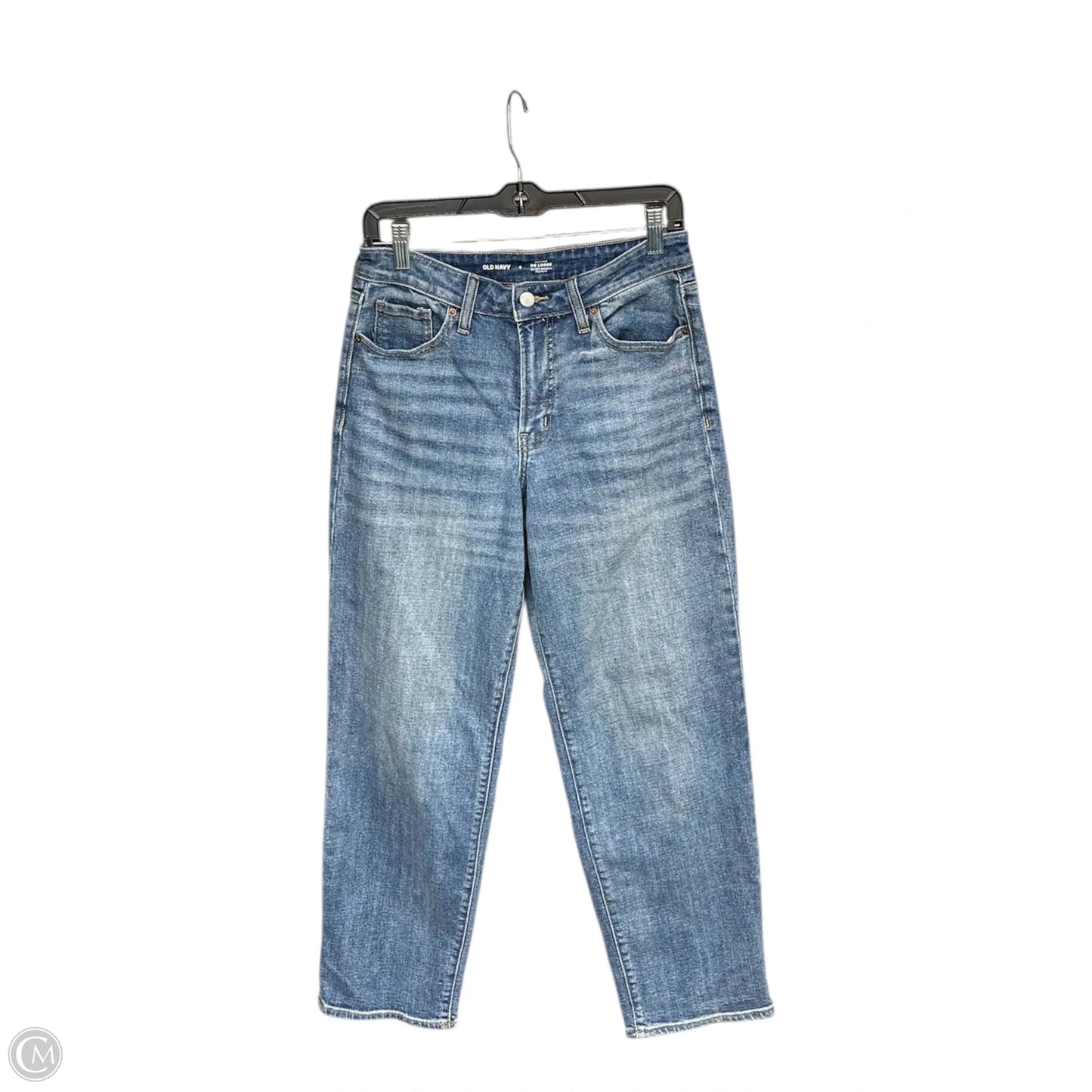 Jeans Straight By Old Navy In Blue Denim, Size: 6