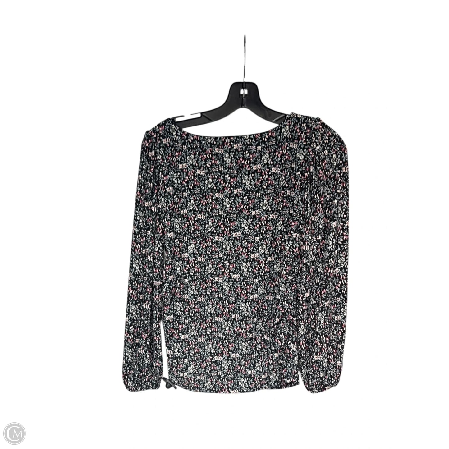 Top Long Sleeve By Ann Taylor In Floral Print, Size: Xs