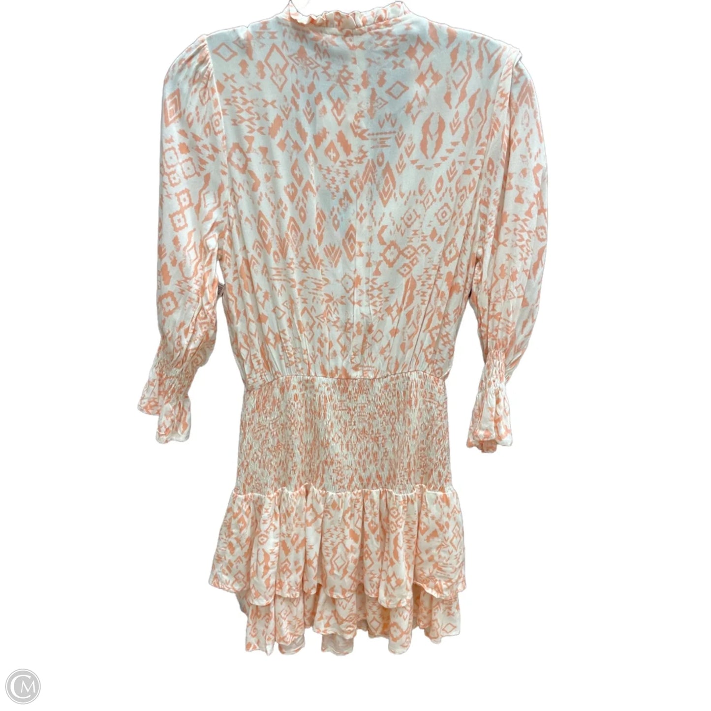 Dress Casual Midi By Blue B In Orange, Size: S