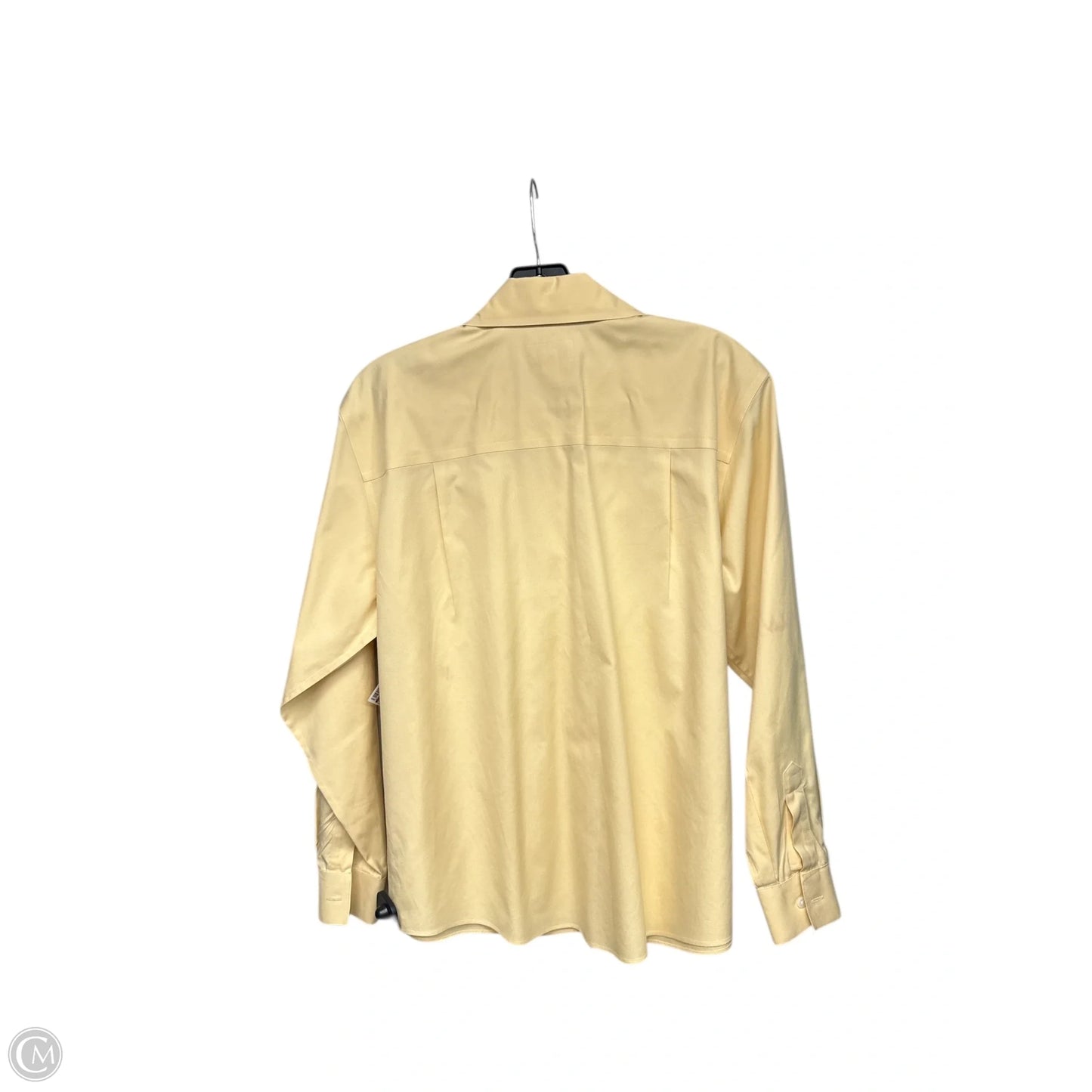 Top Long Sleeve By Talbots In Yellow, Size: 6