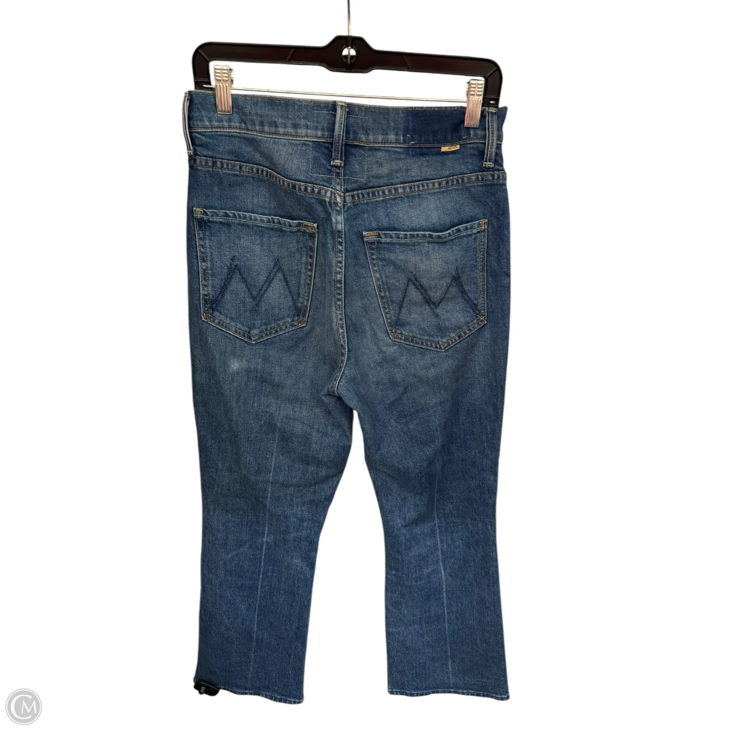 Jeans Boot Cut By Mother In Blue Denim, Size: 26