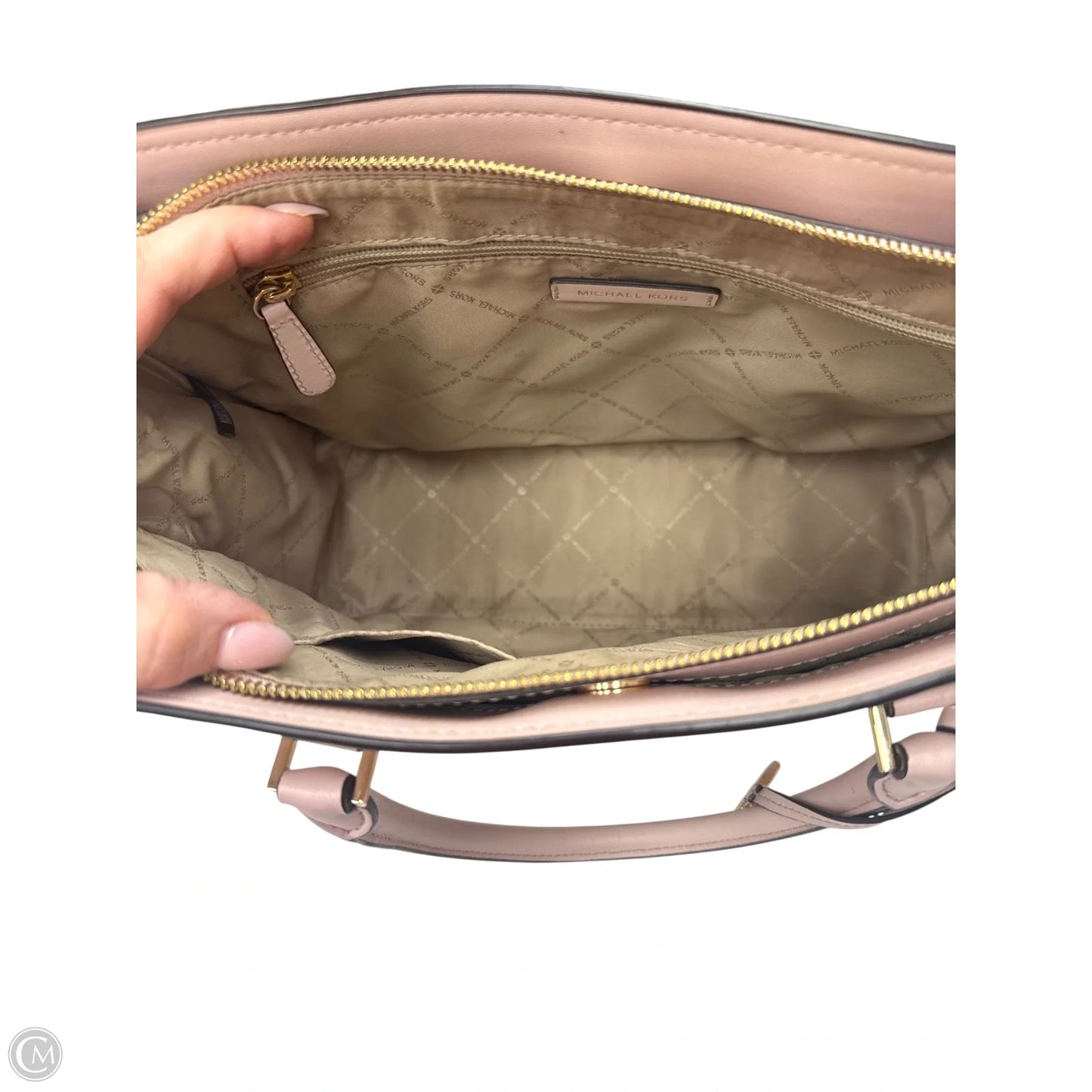 Handbag Designer By Michael Kors, Size: Large