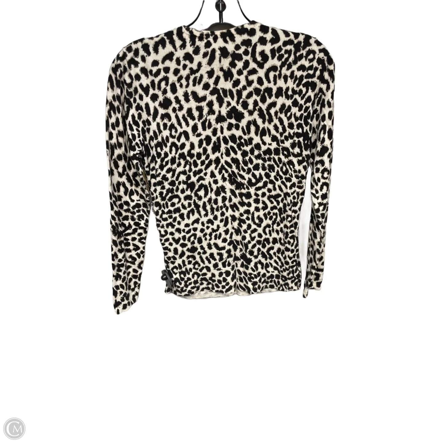 Top Long Sleeve By Ann Taylor In Animal Print, Size: S