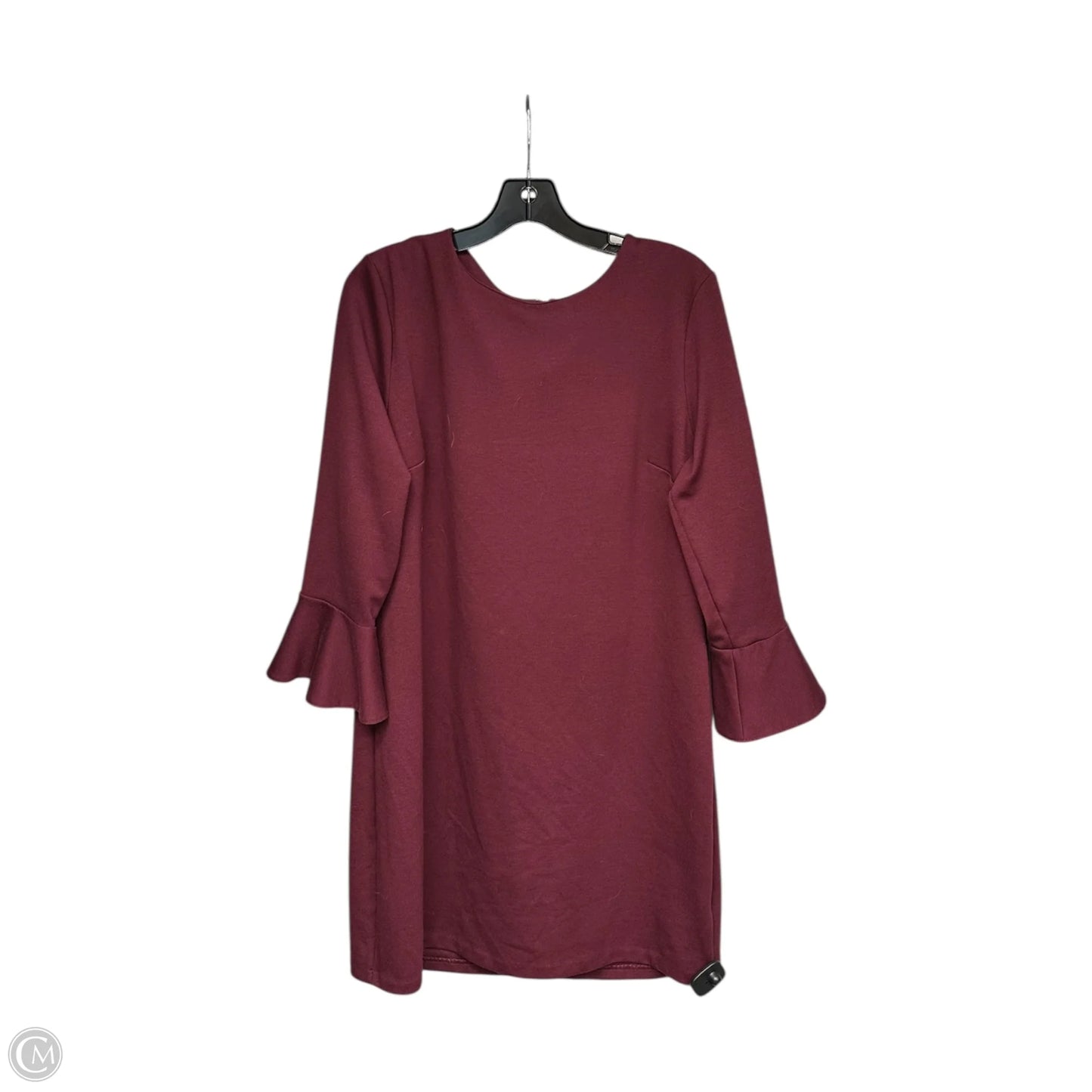 Dress Work By Old Navy In Maroon, Size: L