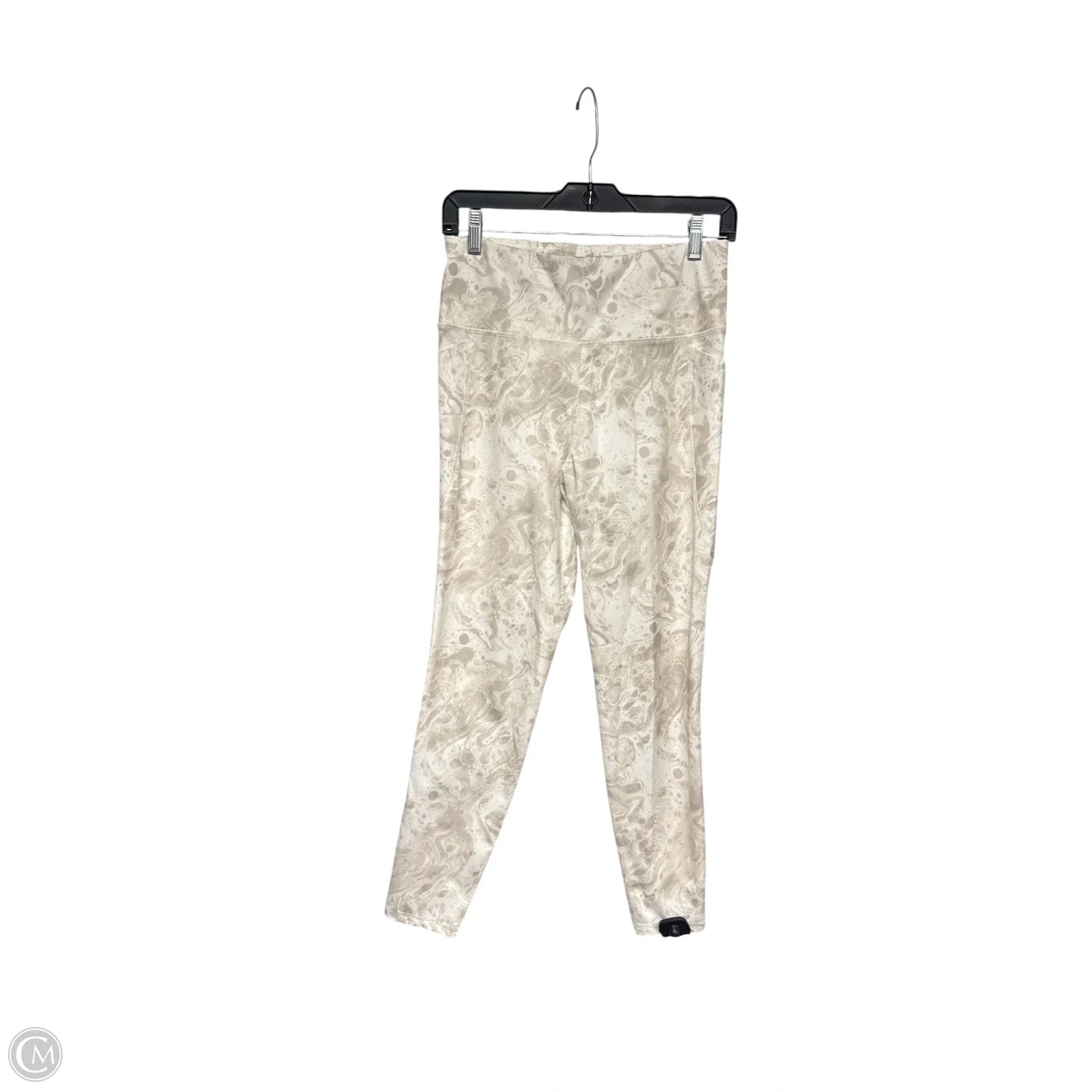 Athletic Leggings By Ideology In Tan, Size: M