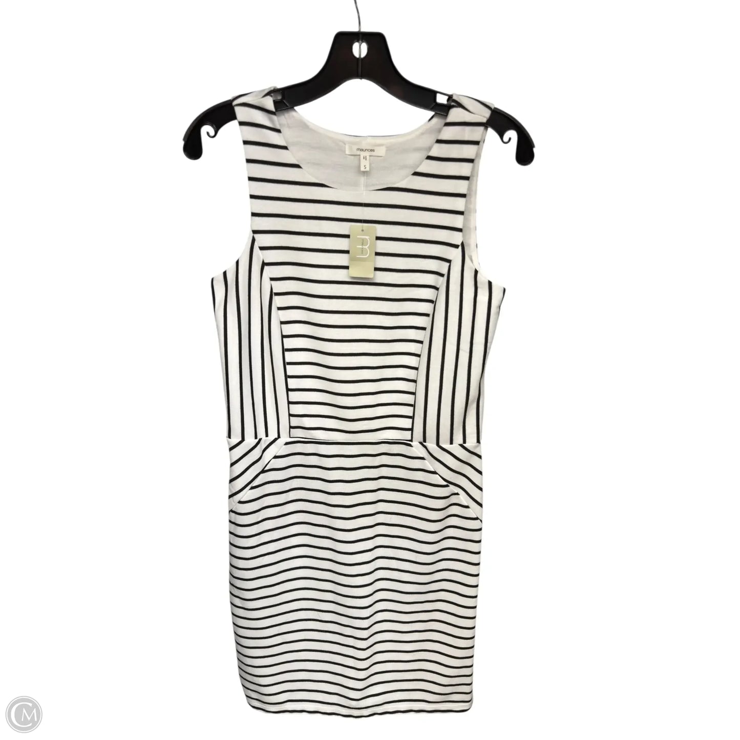 Dress Casual Midi By Maurices In Striped Pattern, Size: S