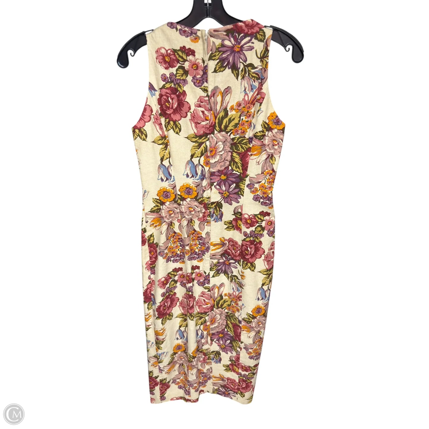 Dress Party Long By Donna Morgan In Floral Print, Size: 8