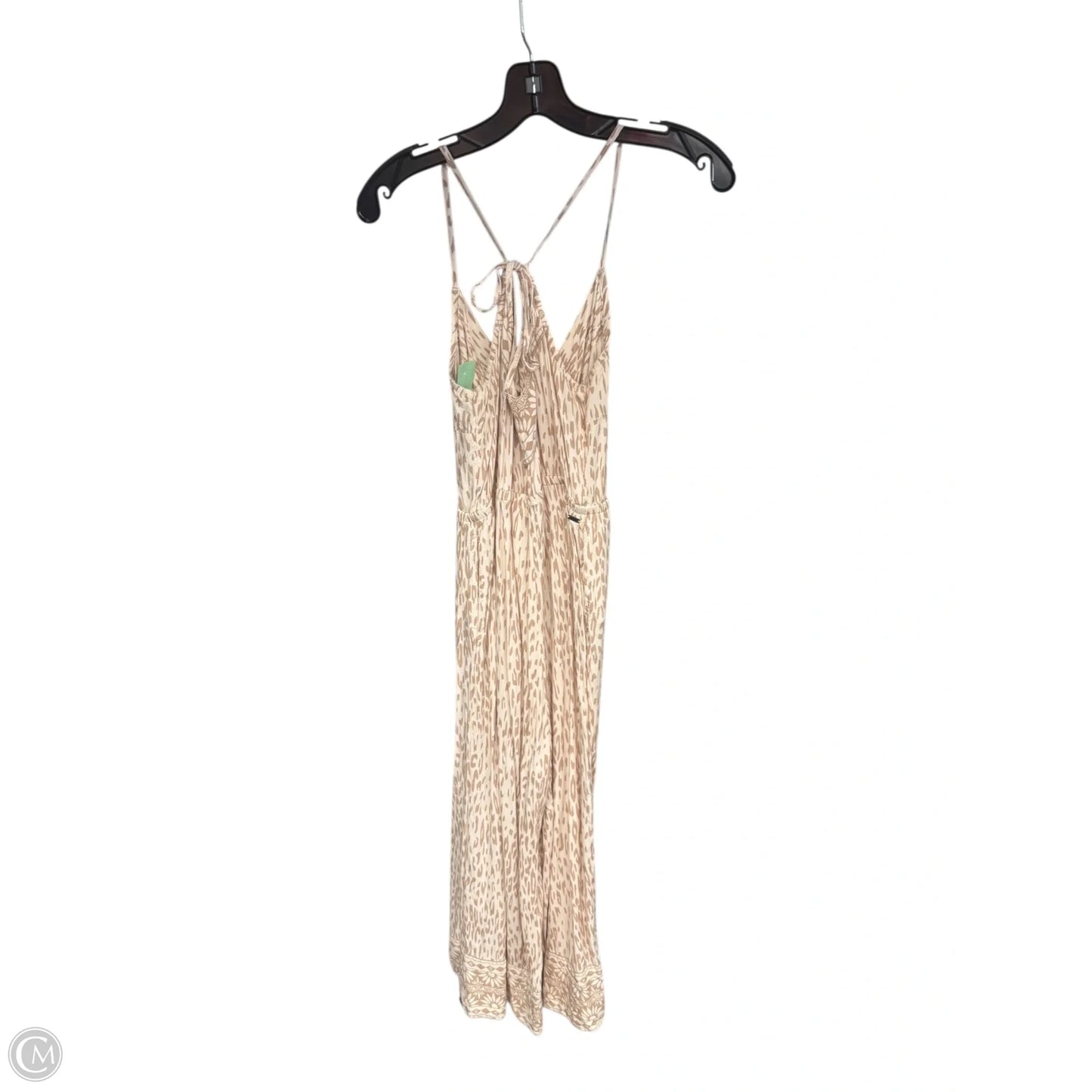Jumpsuit By Oneill In Cream & Tan, Size: S
