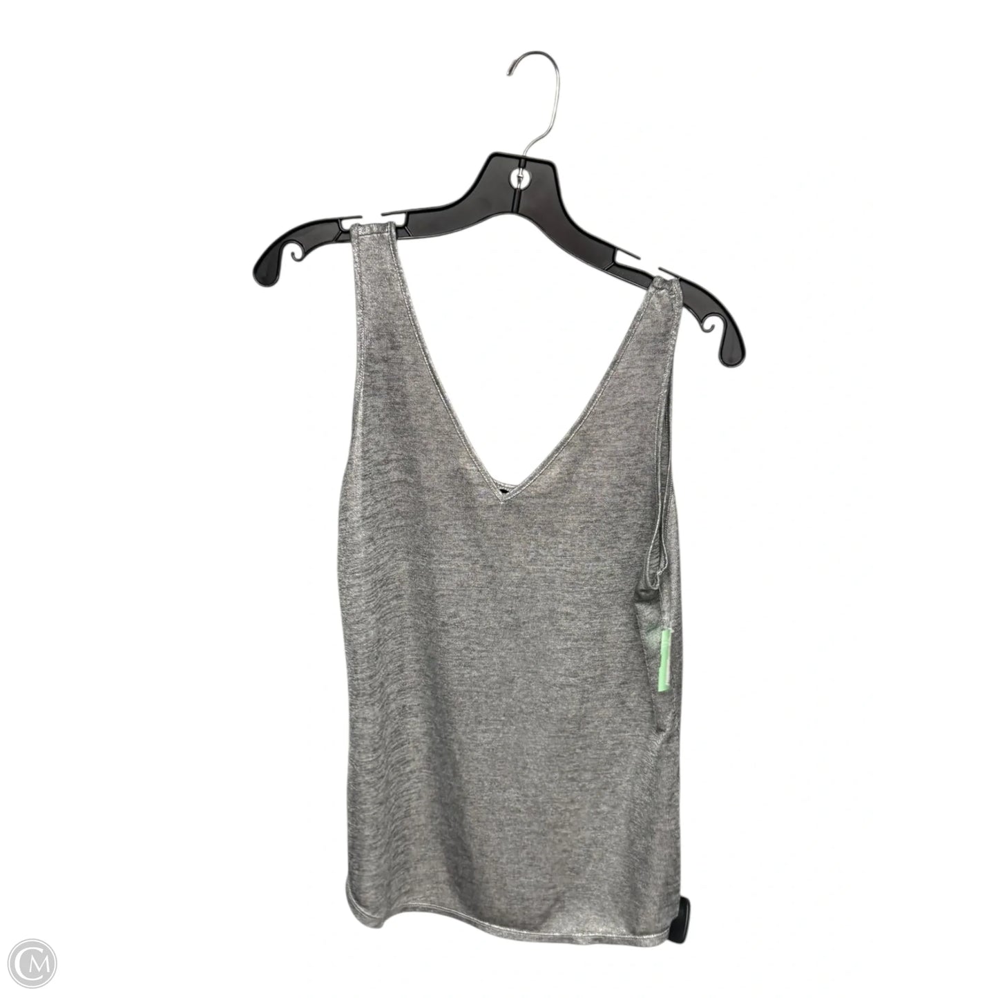 Tank Top By White House Black Market In Silver, Size: S