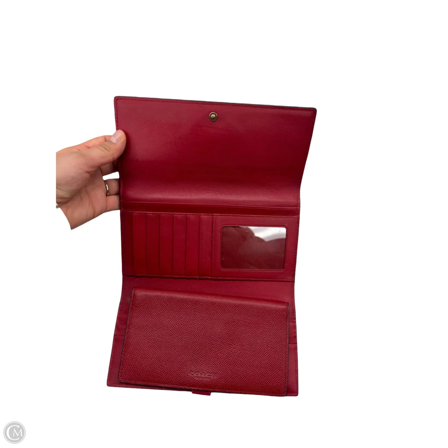 Wallet Designer By Coach, Size: Large