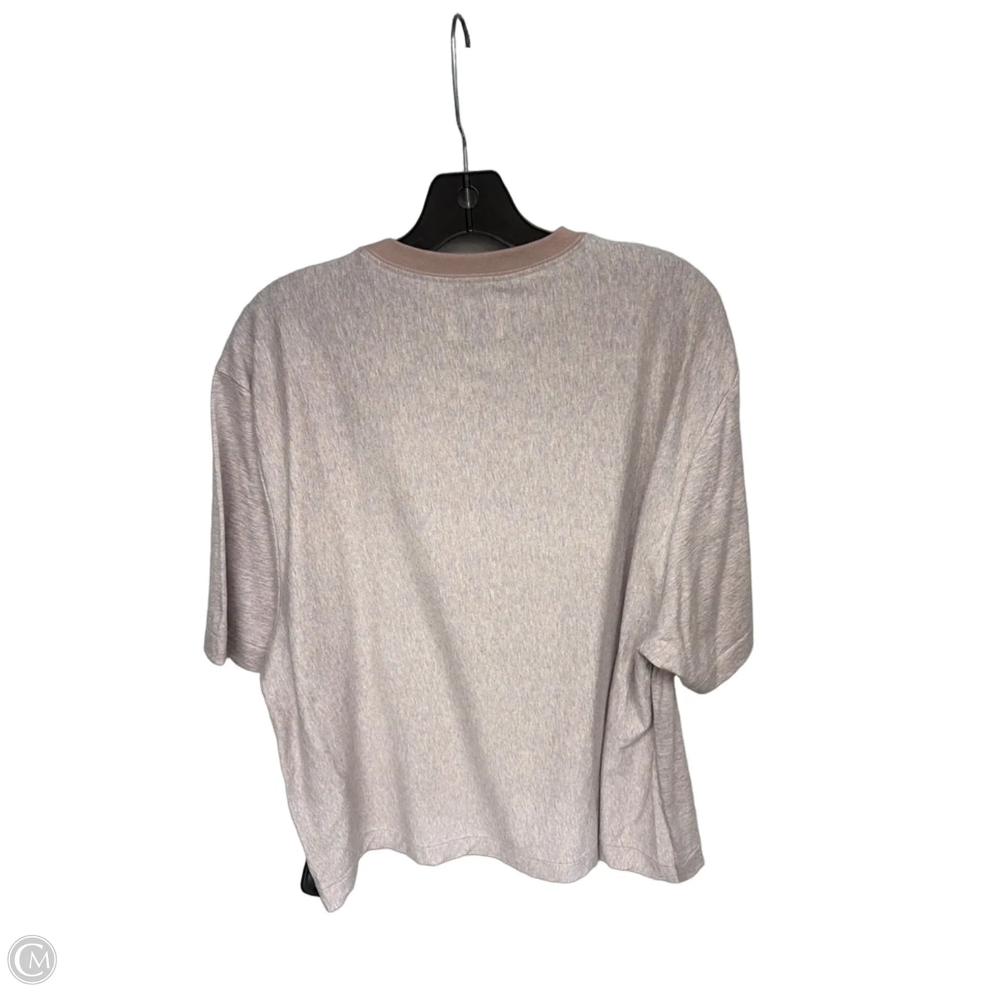 Top Short Sleeve By Cmc In Purple & Red, Size: S