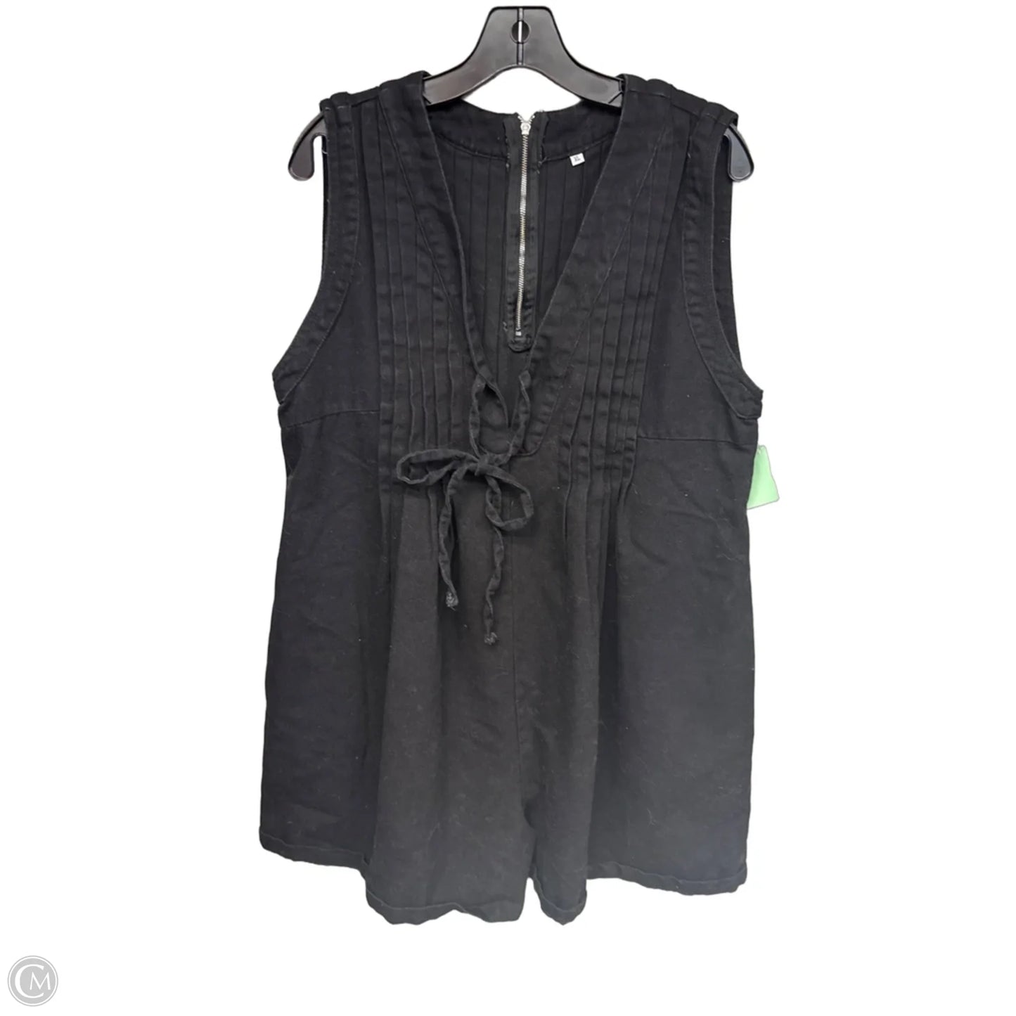 Romper By Clothes Mentor In Black, Size: Xl